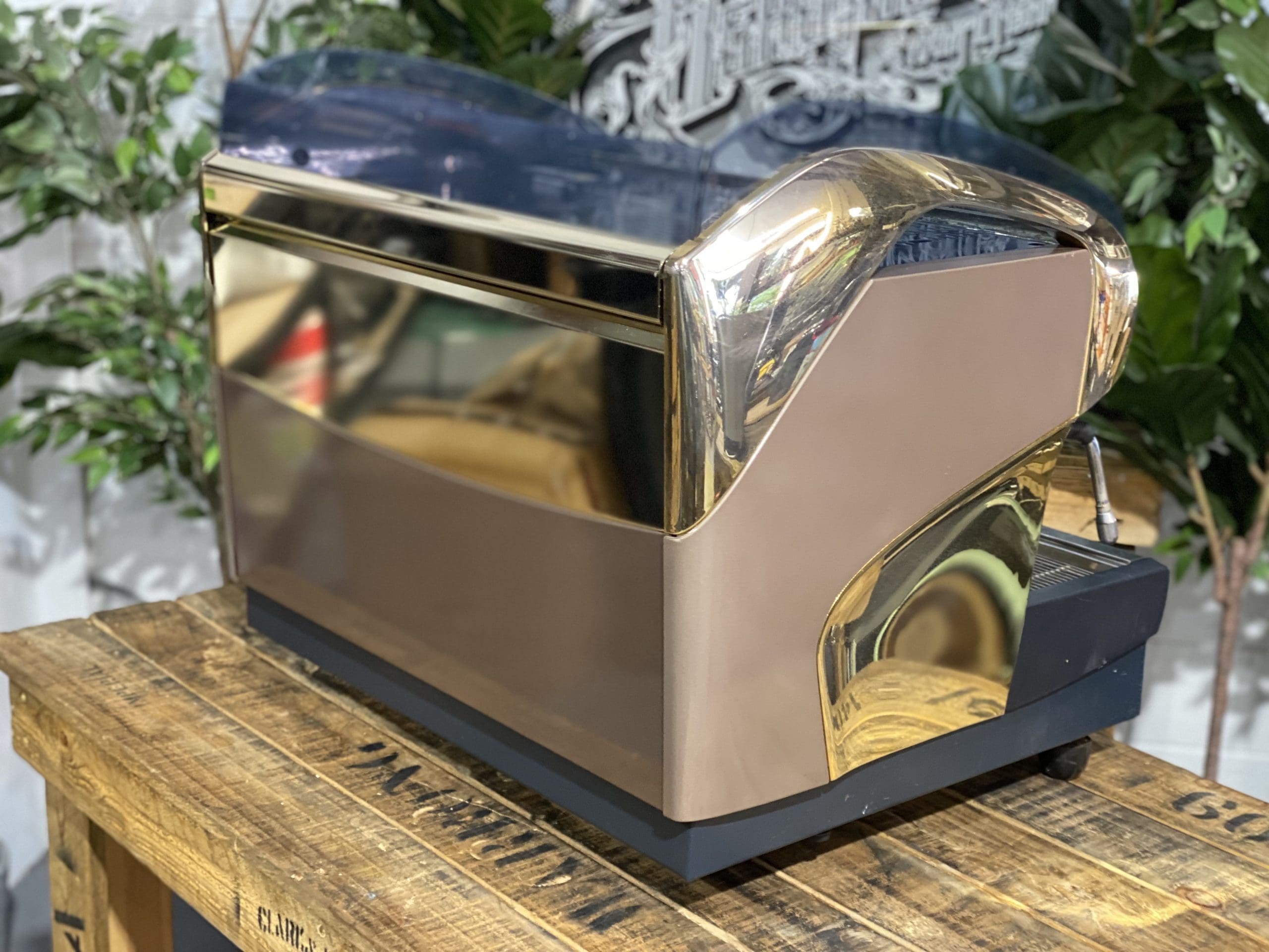 Faema Smart 2 Group Gold & Brown - 28950