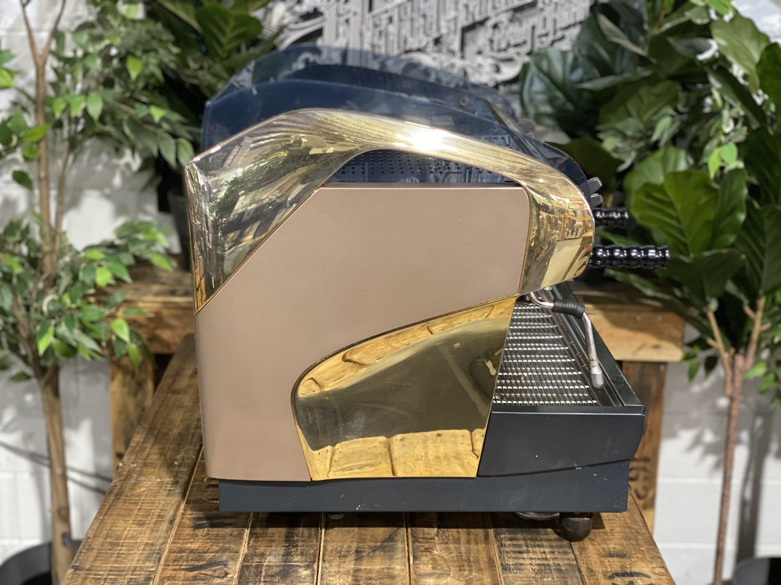 Faema Smart 2 Group Gold & Brown - 28950