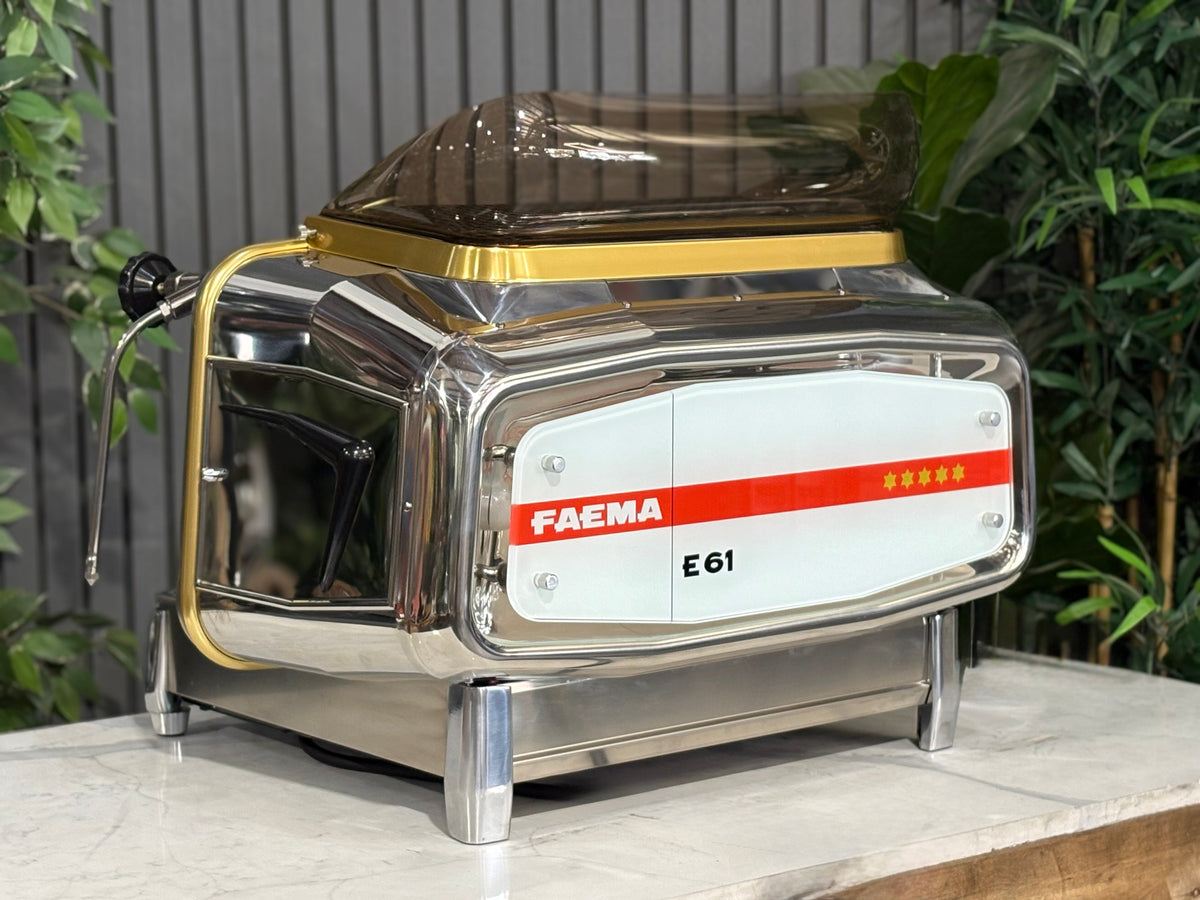 Faema E61 Jubilee Volumetric - - 2 Group Commercial Espresso Machine - Commercial