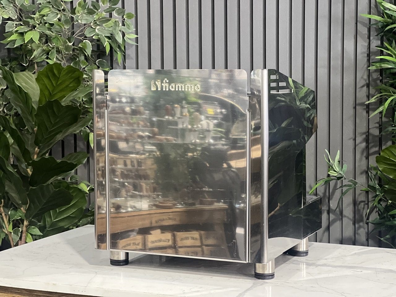 Fiamma Atlantic Compact 2 Group Stainless Espresso Coffee Machine - 37522