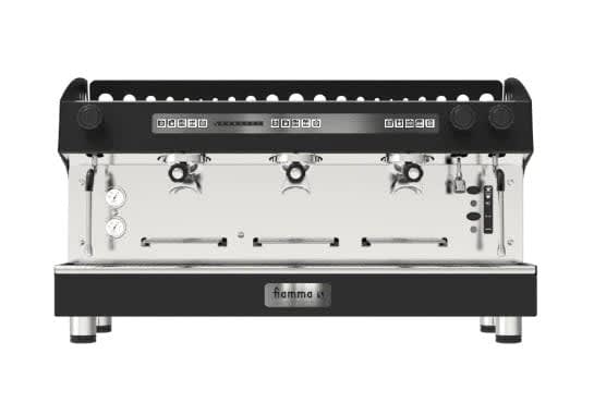 Fiamma Caravel - 3 Group Commercial Espresso Machine - Black