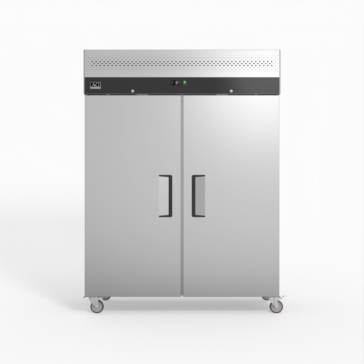 AG 1300 Litre Upright Double Door Stainless Steel Door Fridge GNX1400TN - Showroom Stock