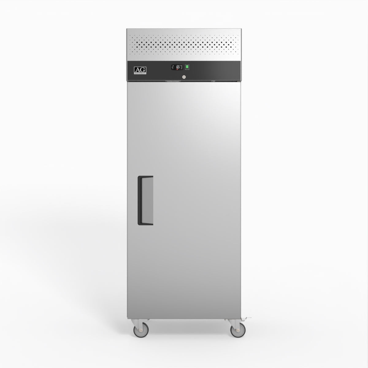 CLEARANCE - AG 650 Litre Upright Stainless Steel Door Fridge GNX650TN