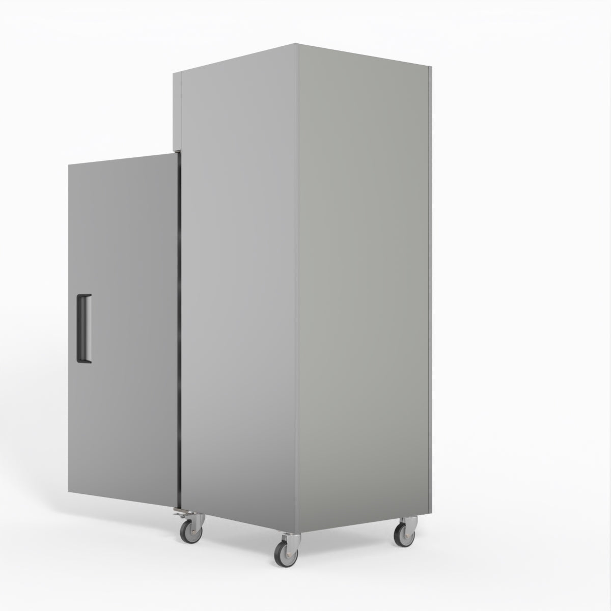 CLEARANCE - AG 650 Litre Upright Stainless Steel Door Fridge GNX650TN
