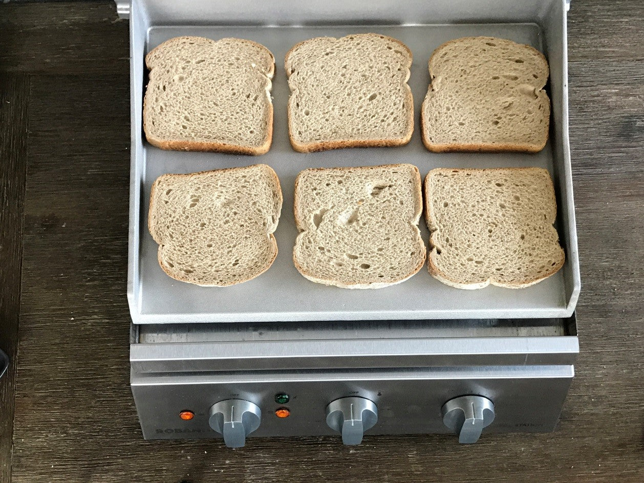 Roband Grill Station 6 slice, smooth plates - GSA610S