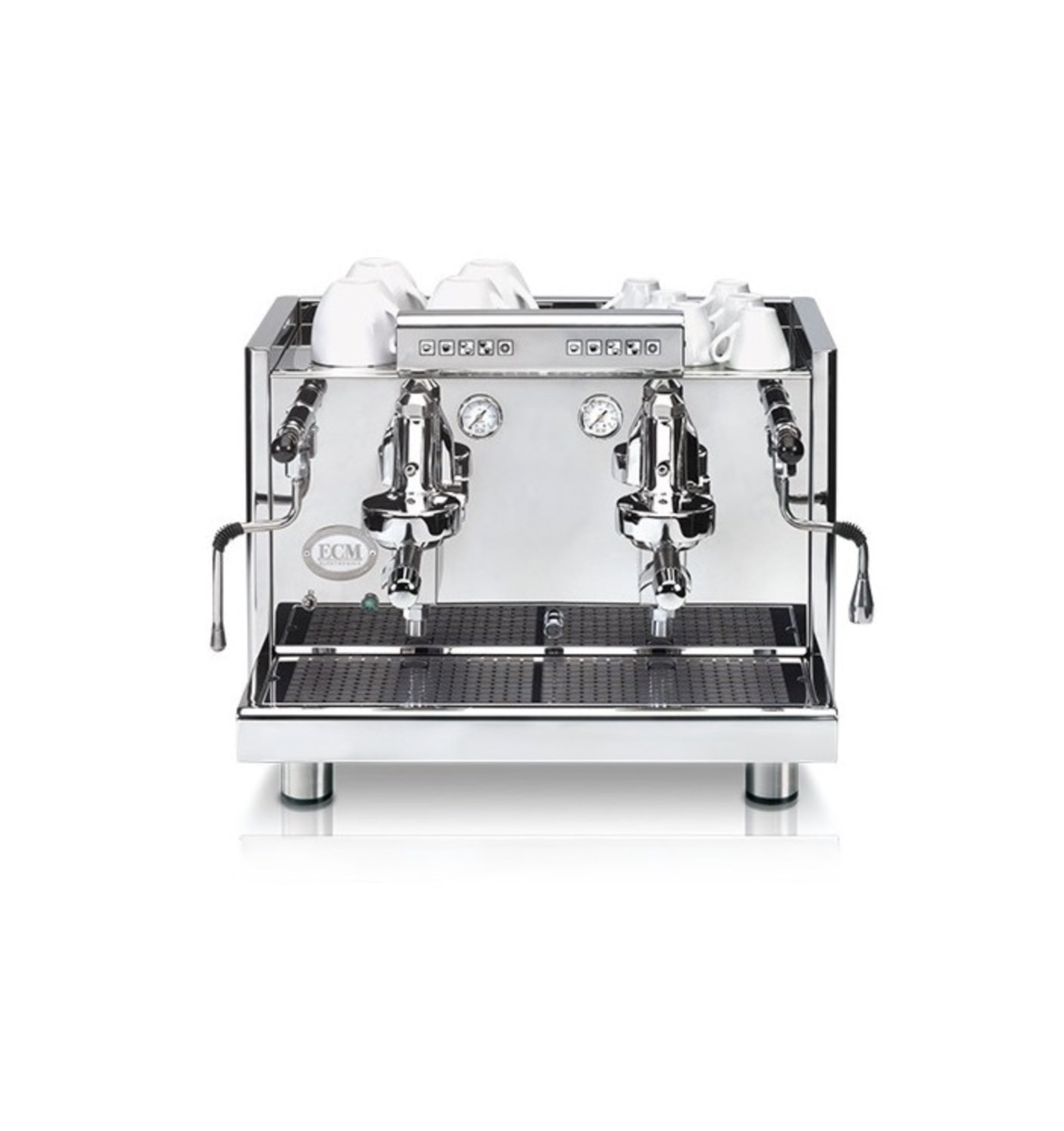 ECM Elektronika Profi Due - 2 Group Commercial Espresso Machine - Stainless Steel