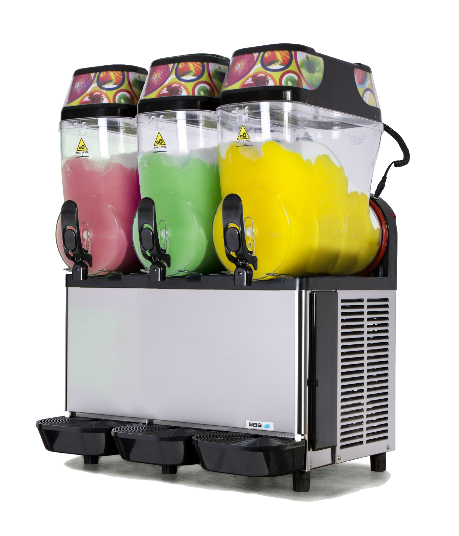 Granitime Granita Machine 3 x 12L bowl 600mm x 480mm x 820mm - Granitime 3 GBG