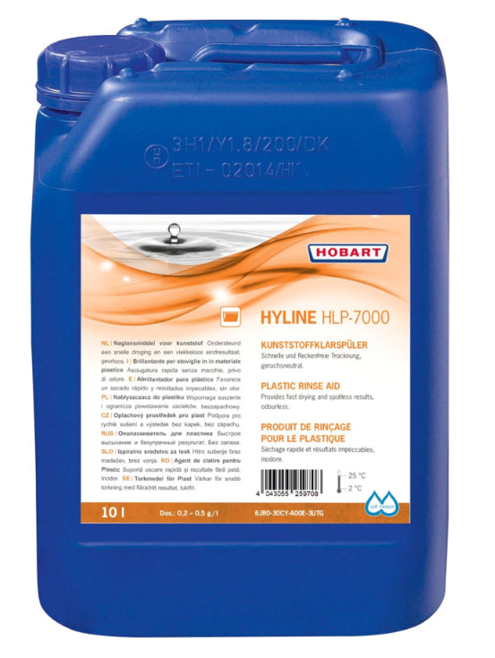 Hobart HYLINE Rinse Aid Specific For Plastic Ware - HLP-7000
