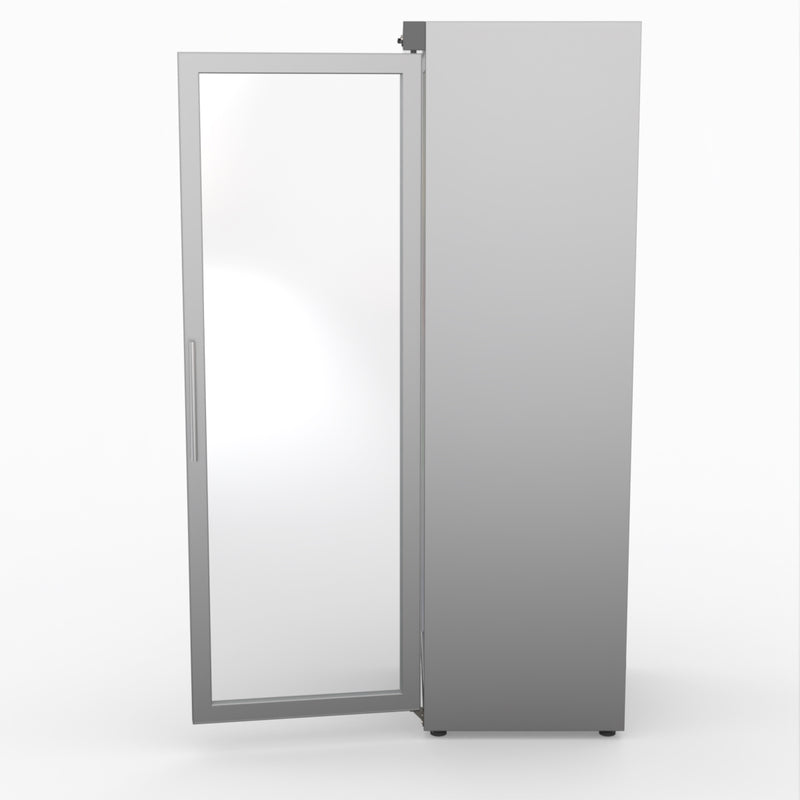 Thermaster Display Fridge With Glass Door HR400G S/S