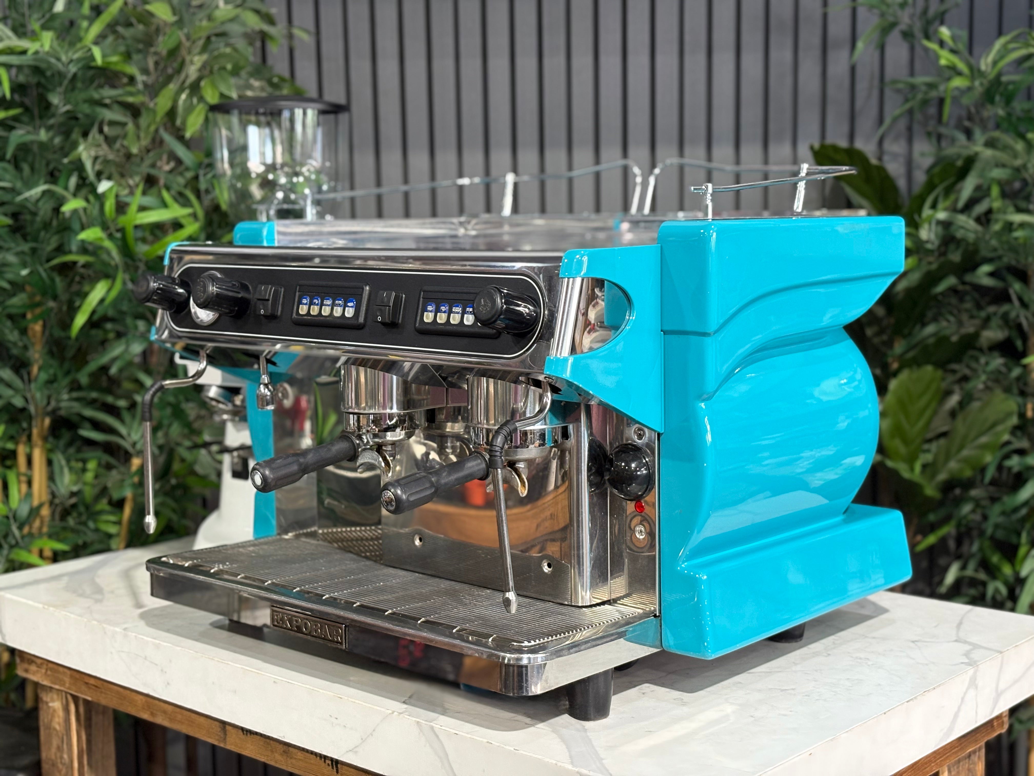 Expobar Alfa Ruggero & F83 Electronic Grinder - 2 Group Commercial Espresso Machine