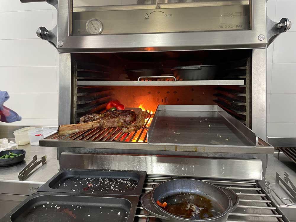 Pira 80 XXL Silver ED Charcoal Oven - 490.108