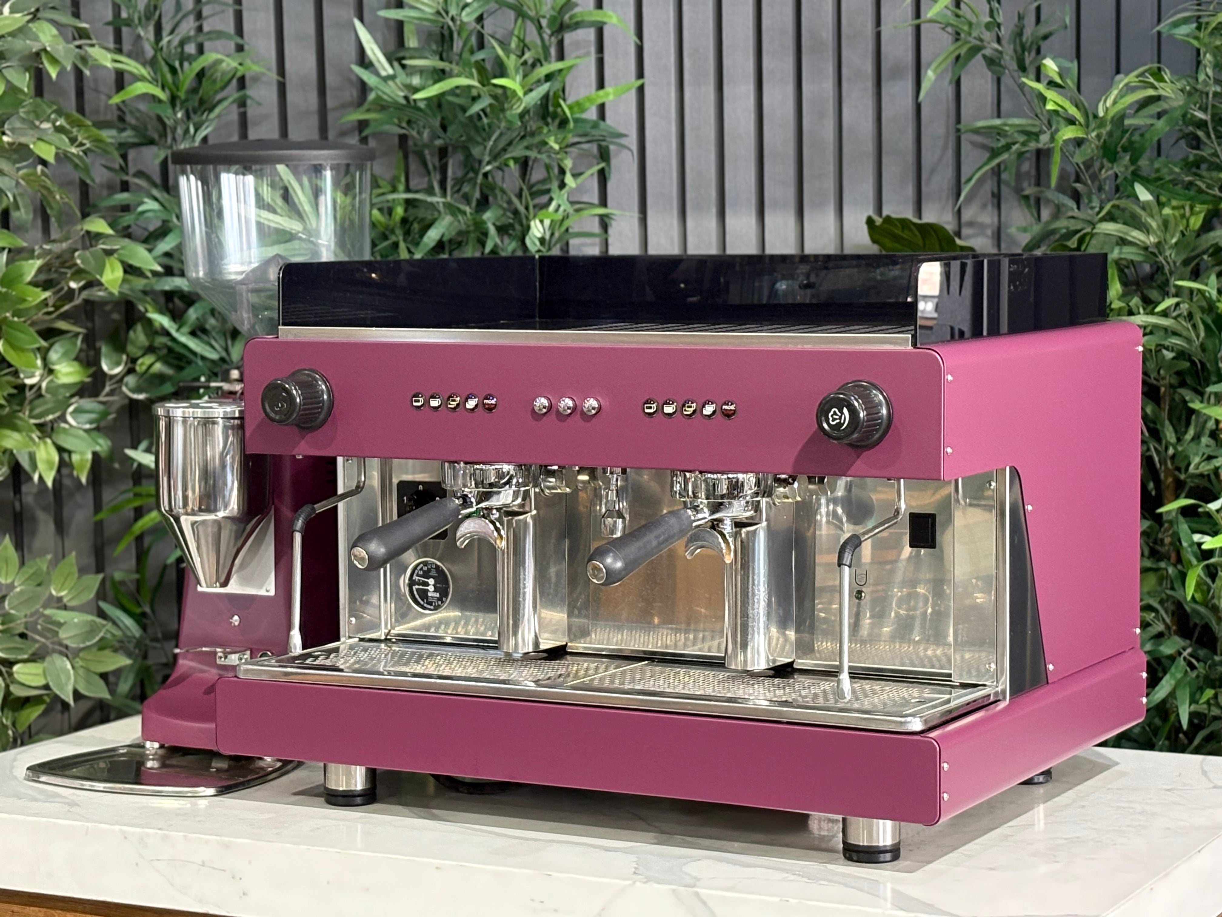 Wega Pegaso EVD & Mazzer Major Electronic Grinder Package - 2 Group Commercial Espresso Machine