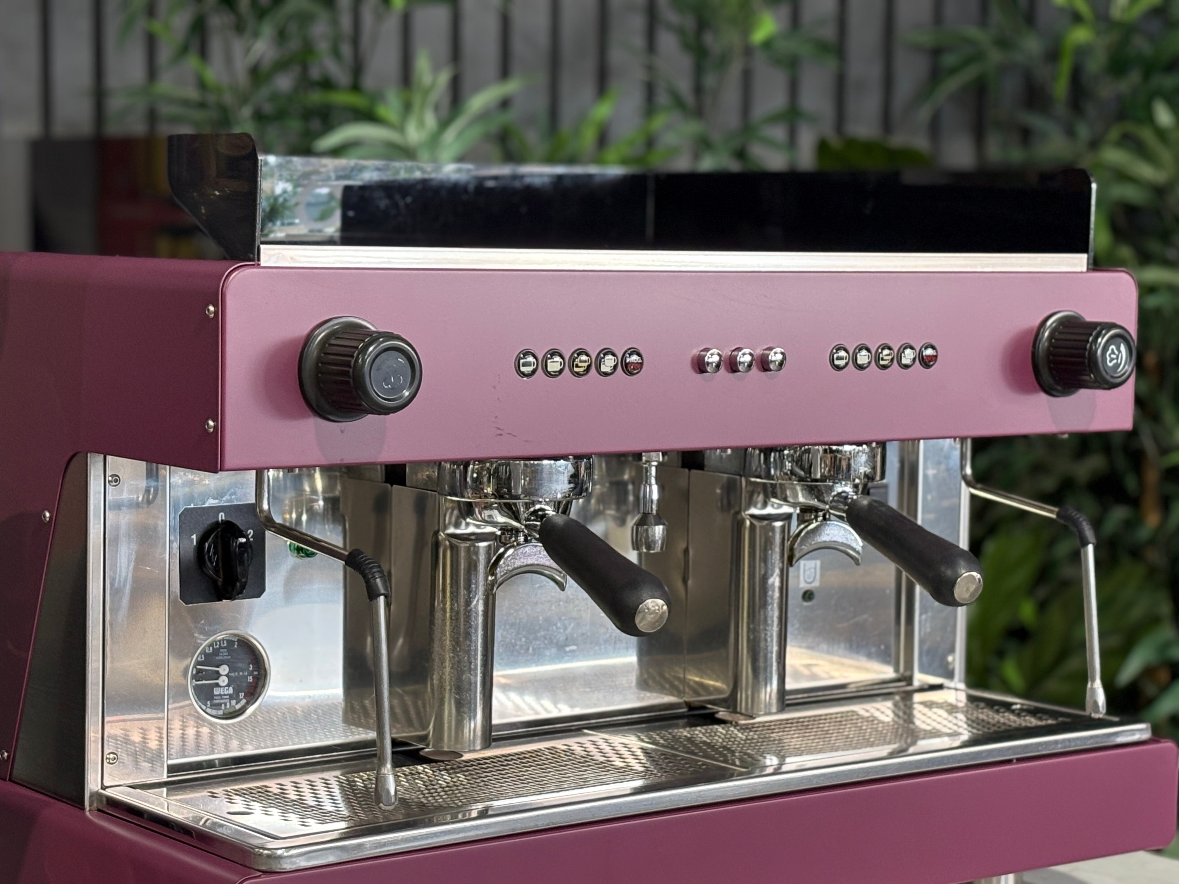 Wega Pegaso EVD & Mazzer Major Electronic Grinder Package - 2 Group Commercial Espresso Machine