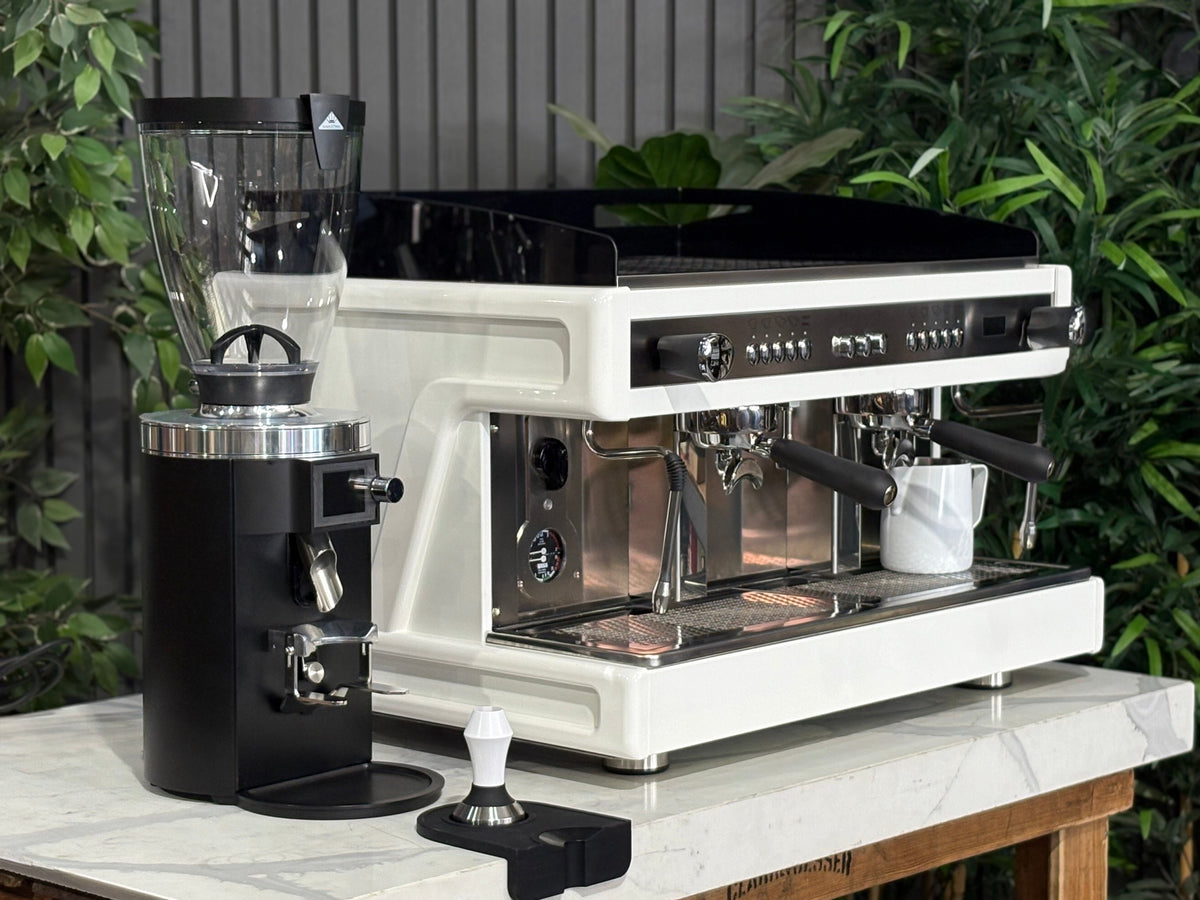Wega Airy with Interchangeable Colour Panels & Mahlkönig E65S Grinder Package - - 2 Group Commercial Espresso Machine - Commercial