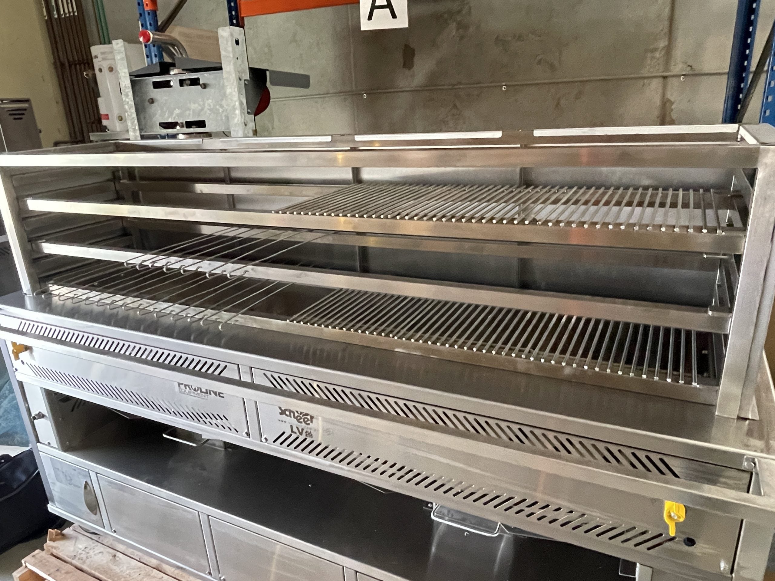 Scheer Gas Lava Rock Robata Grill - 1500mm Width - LV610AC