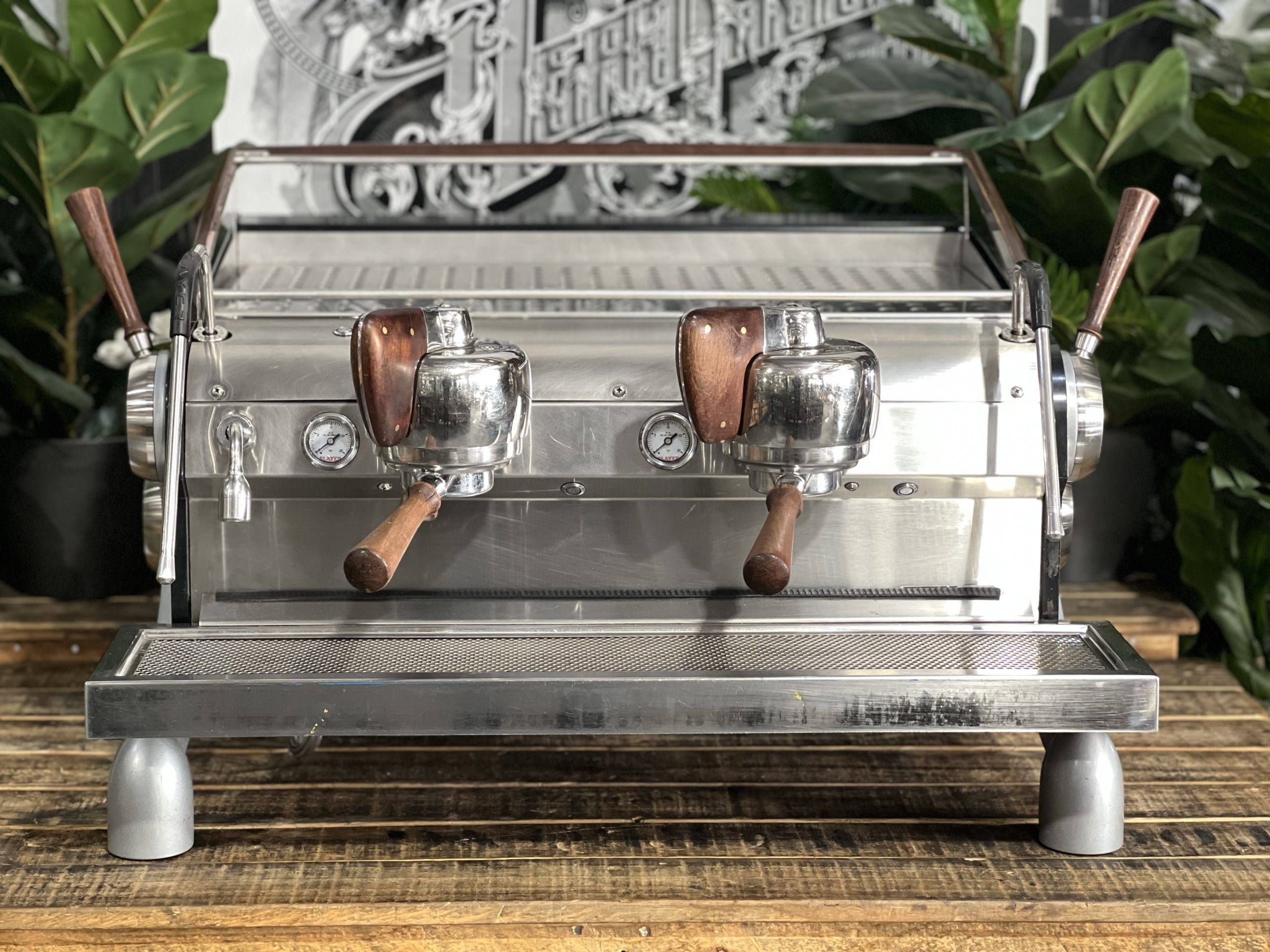 Slayer Black - 2 Group Commercial Espresso Machine - Timber