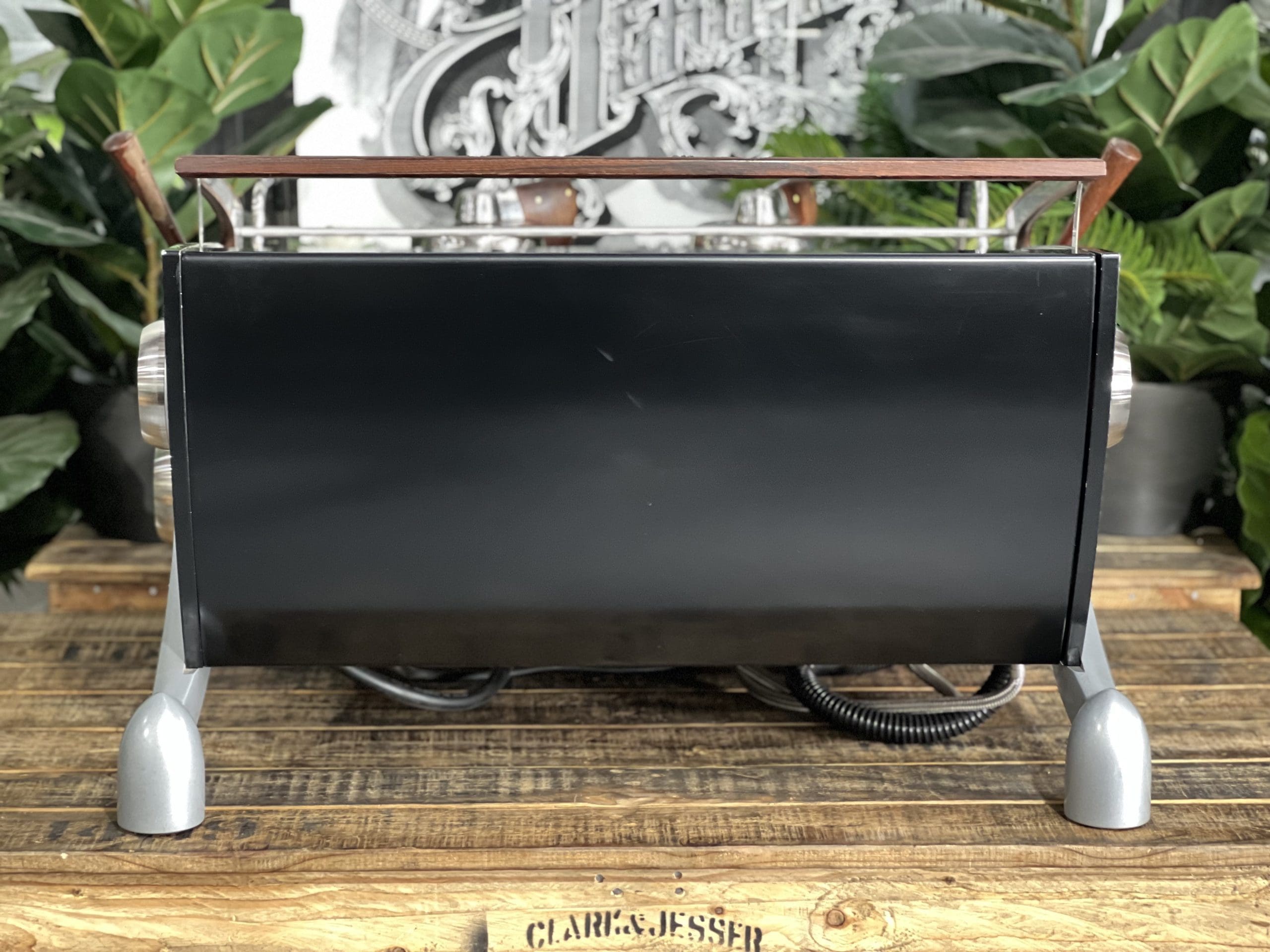 Slayer V3 2 Group Black & Timber Espresso Coffee Machine - 36693