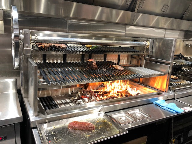 Scheer Parrilla 695 Charcoal & Wood Parrilla Grill - 1200mm Width - P695