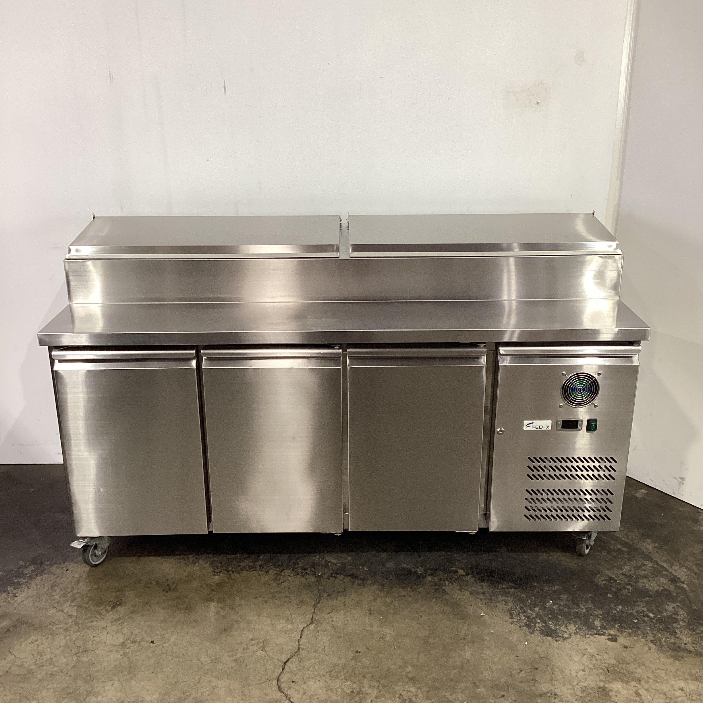 FED-X XSS7C18S3V Pizza Prep Bench - 821953