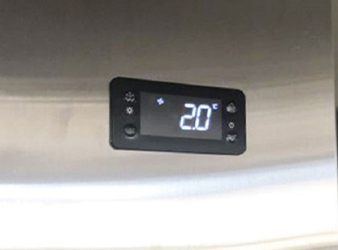 Anvil 2000 Glass Refrigerated Ingredient Well - VRX2000