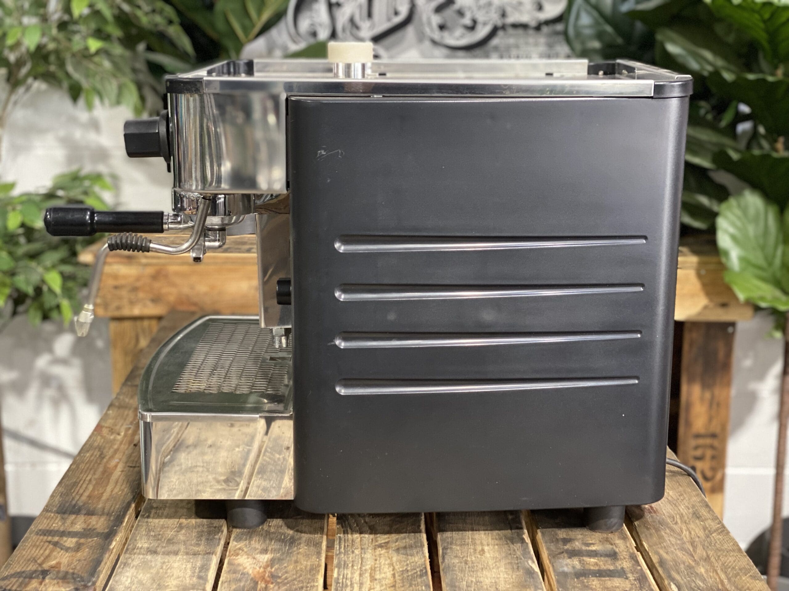 Iberital L’Anna 1 Group Black Espresso Coffee Machine - 17387