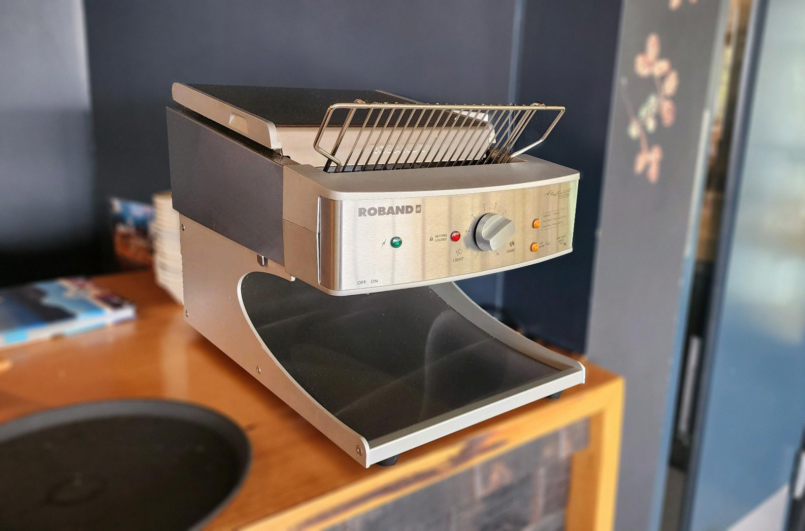 Roband Sycloid Toaster red, 500 slices/HR - ST500AR