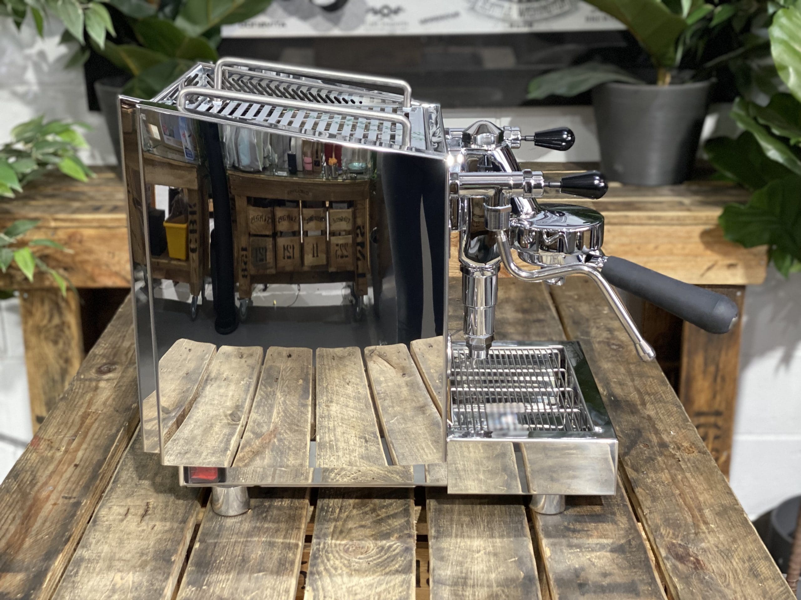 Izzo ViVi Duetto Dual Boiler - 1 Group Commercial Espresso Machine - Stainless