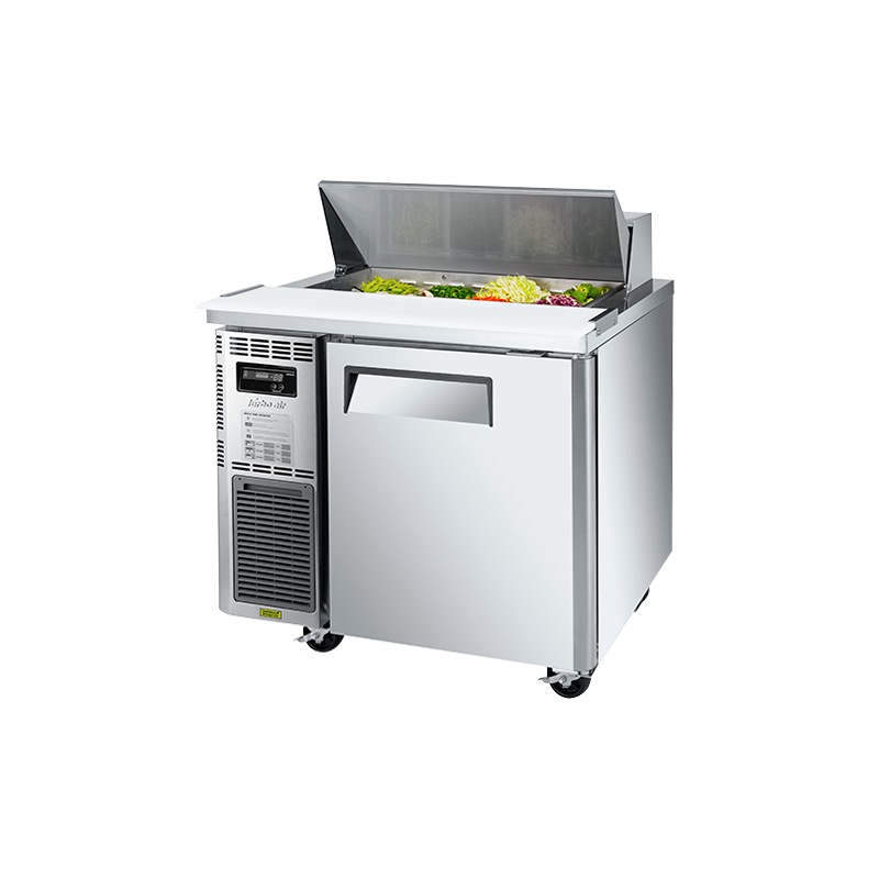 Turbo Air 1 Door Hooded Salad Prep Fridge KHR9-1-N