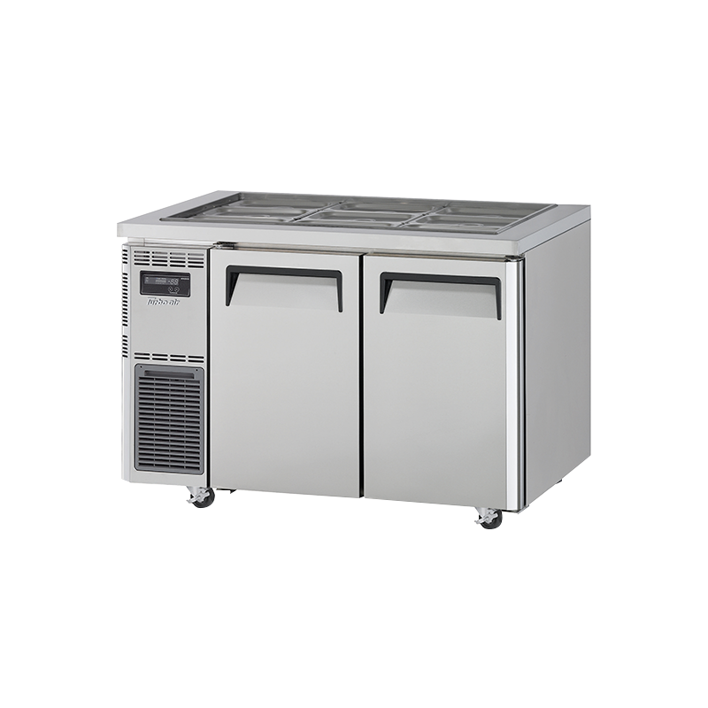 Turbo Air 2 Door Salad Prep Fridge - 1200mm Width KSR12-2-N