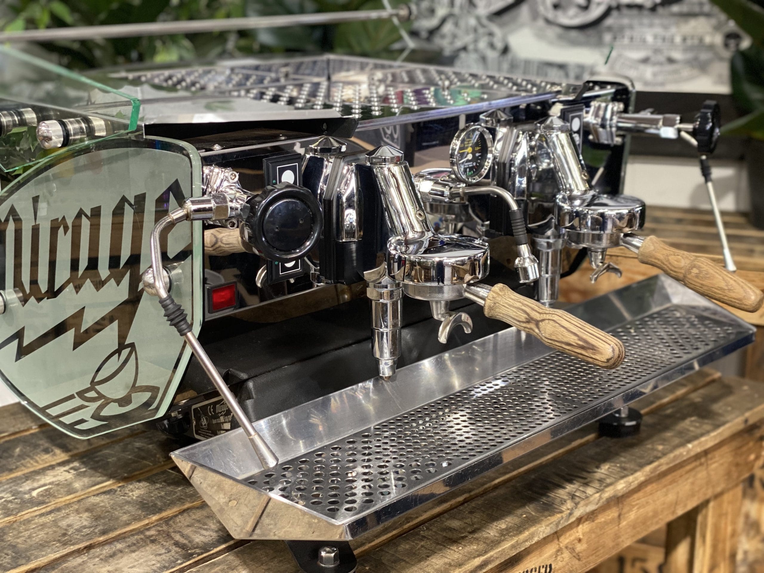 Kees Van Der Westen Mirage Duette Timber Handles / Mirage Sides 2 Group Stainless - 34034