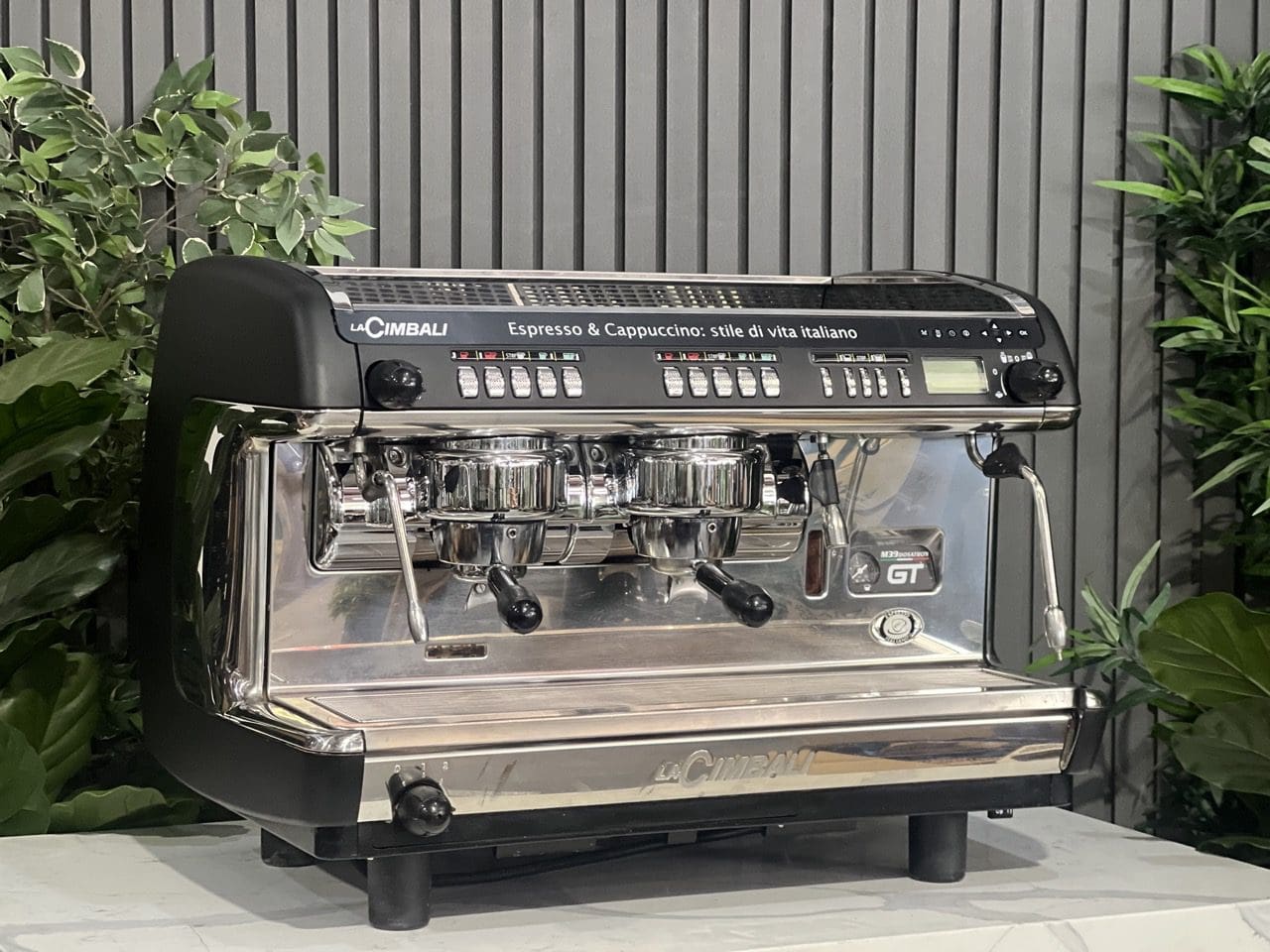 La Cimbali M39 Dosatorn 2 Group Black Espresso Coffee Machine - 29810