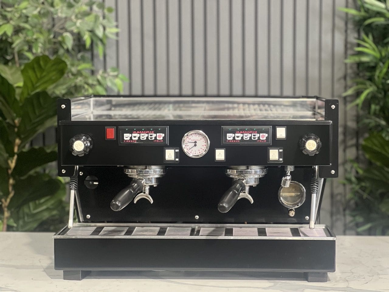 La Marzocco Linea Classic 2 Group Matte Black Espresso Coffee Machine - 36282