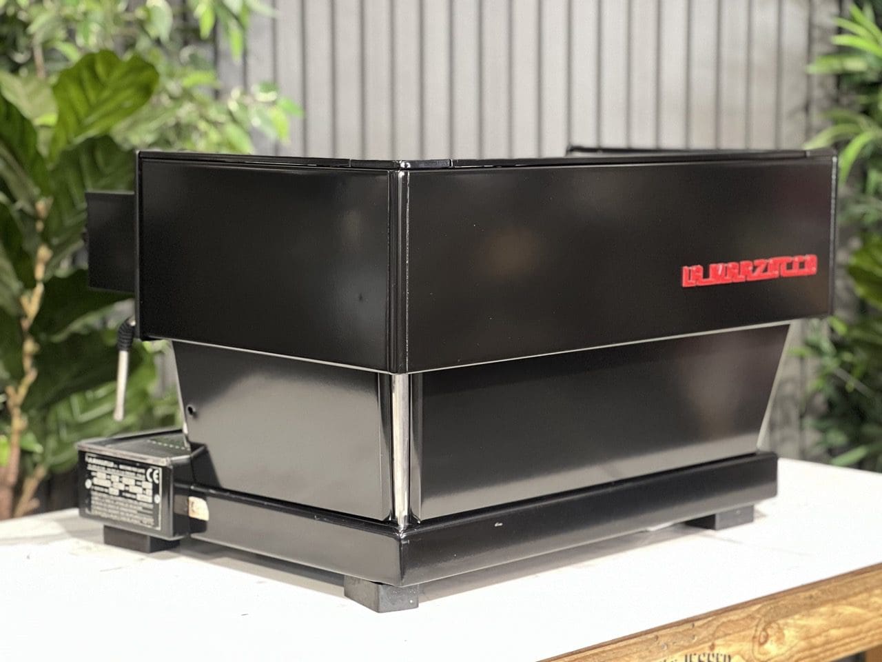 La Marzocco Linea Classic 2 Group Matte Black Espresso Coffee Machine - 36282