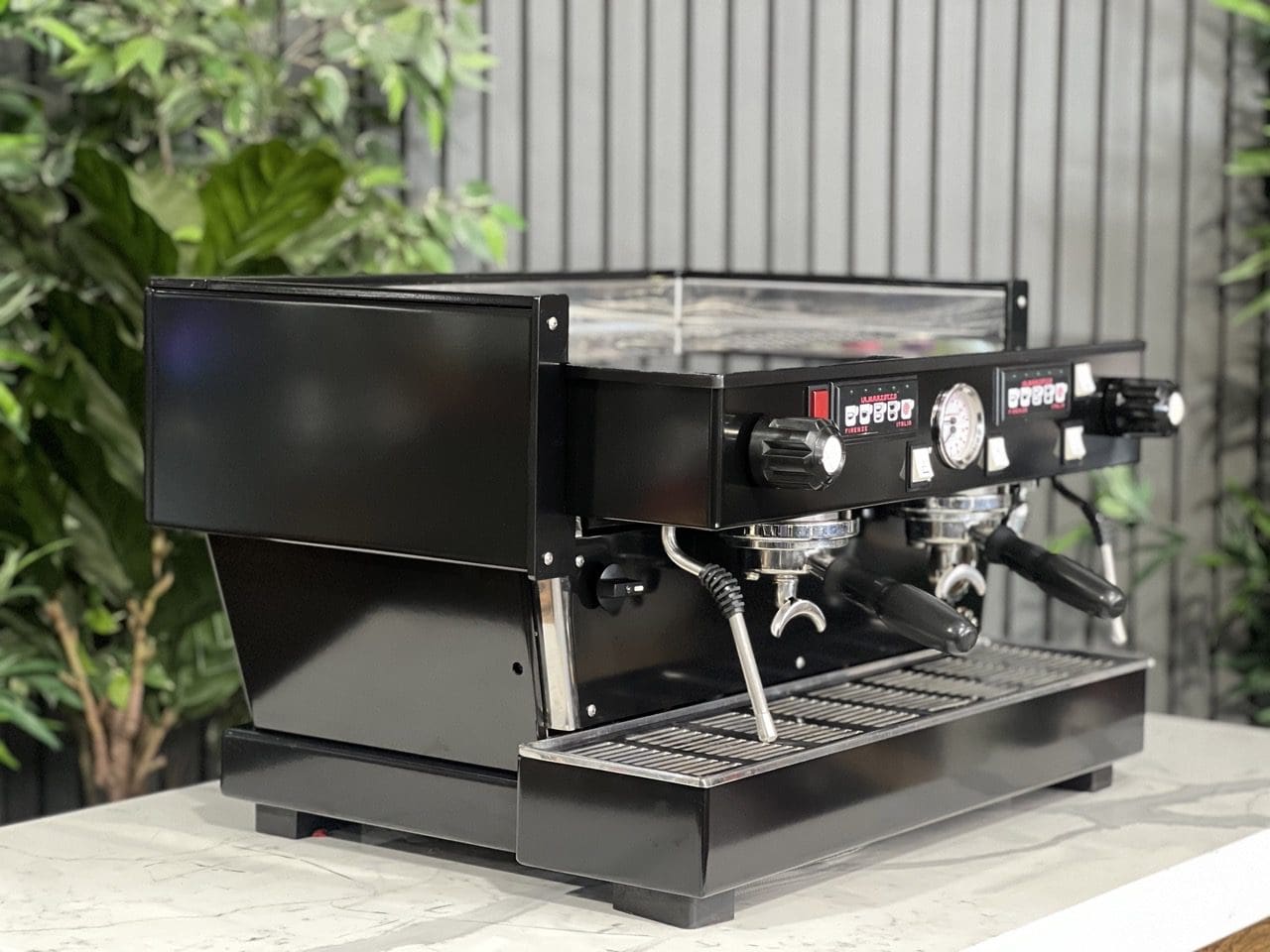La Marzocco Linea Classic 2 Group Matte Black Espresso Coffee Machine - 36282