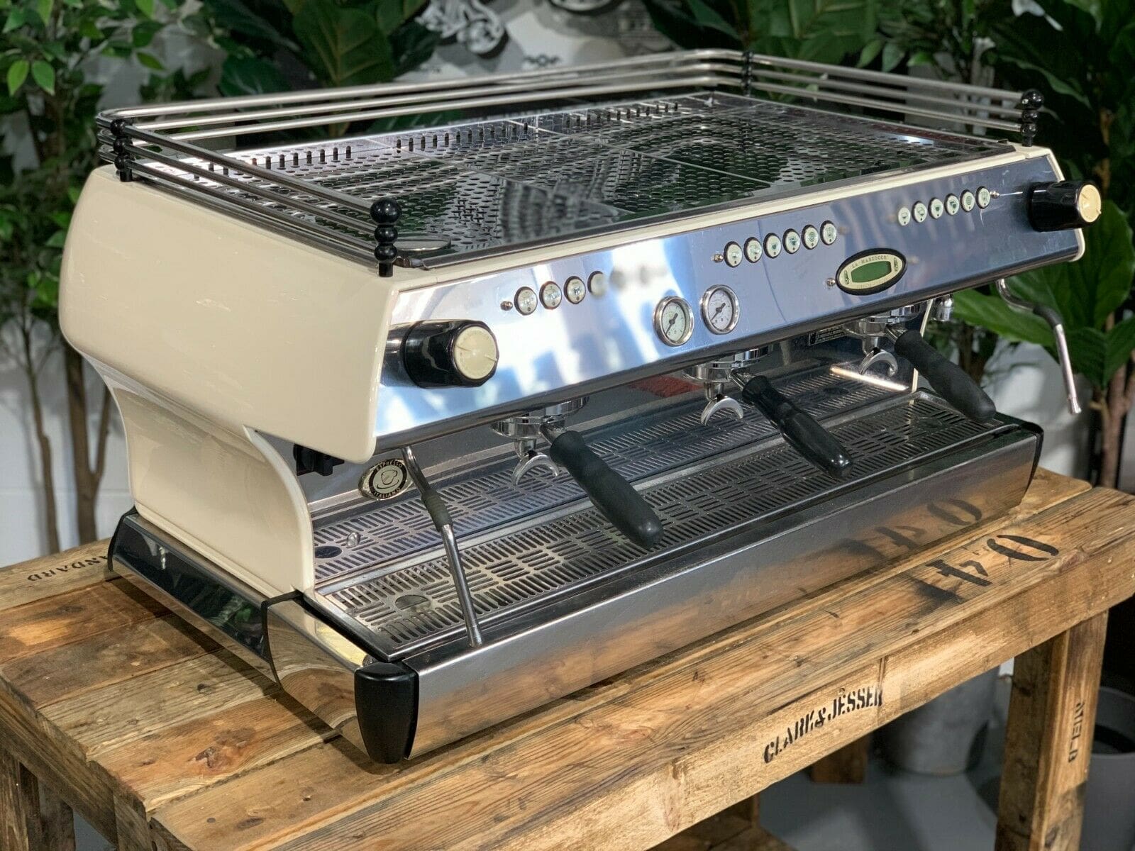 La Marzocco FB80 - 3 Group Commercial Espresso Machine - Cream