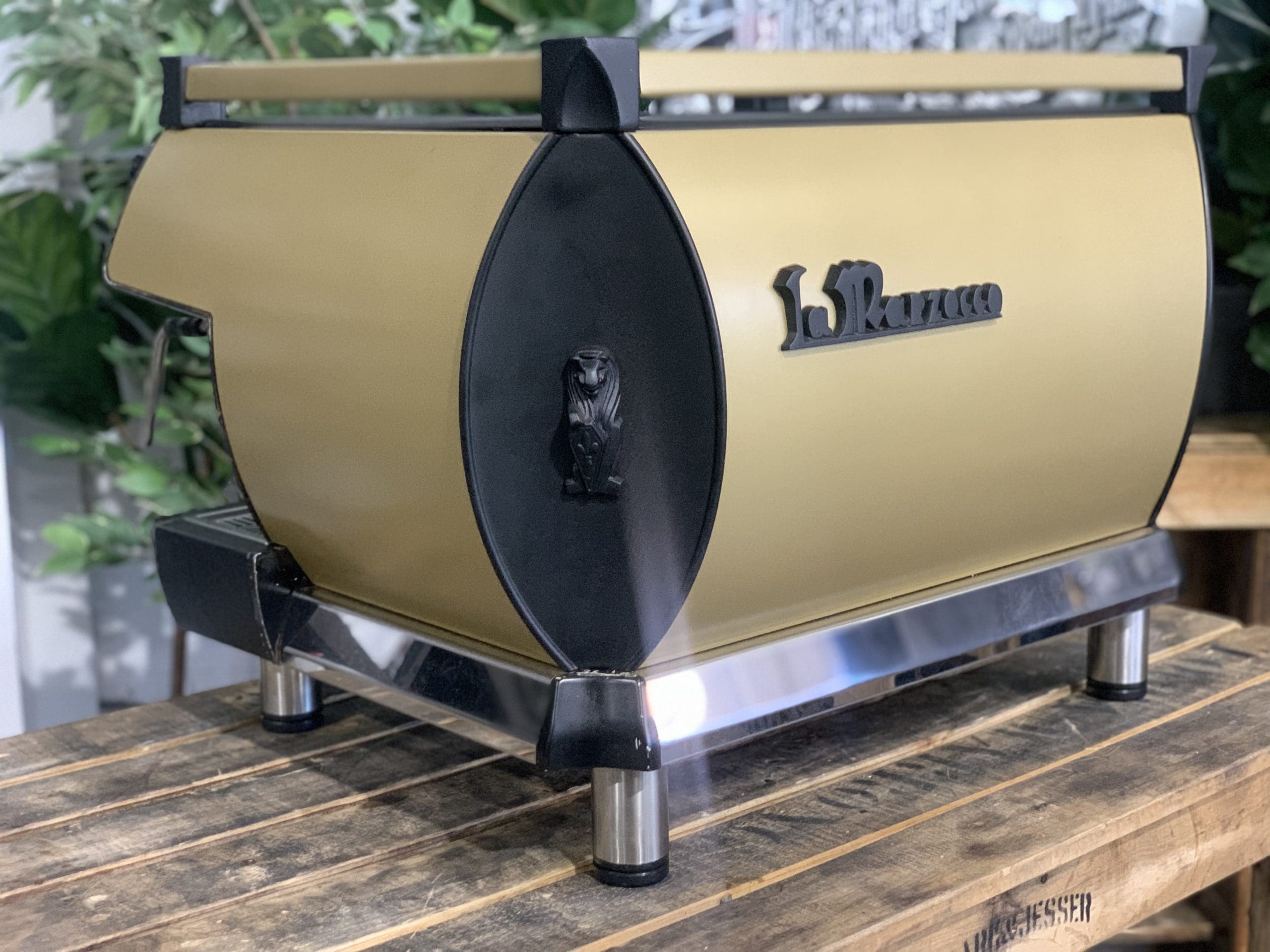 La Marzocco GB5 2 Group Black & Gold - 6852