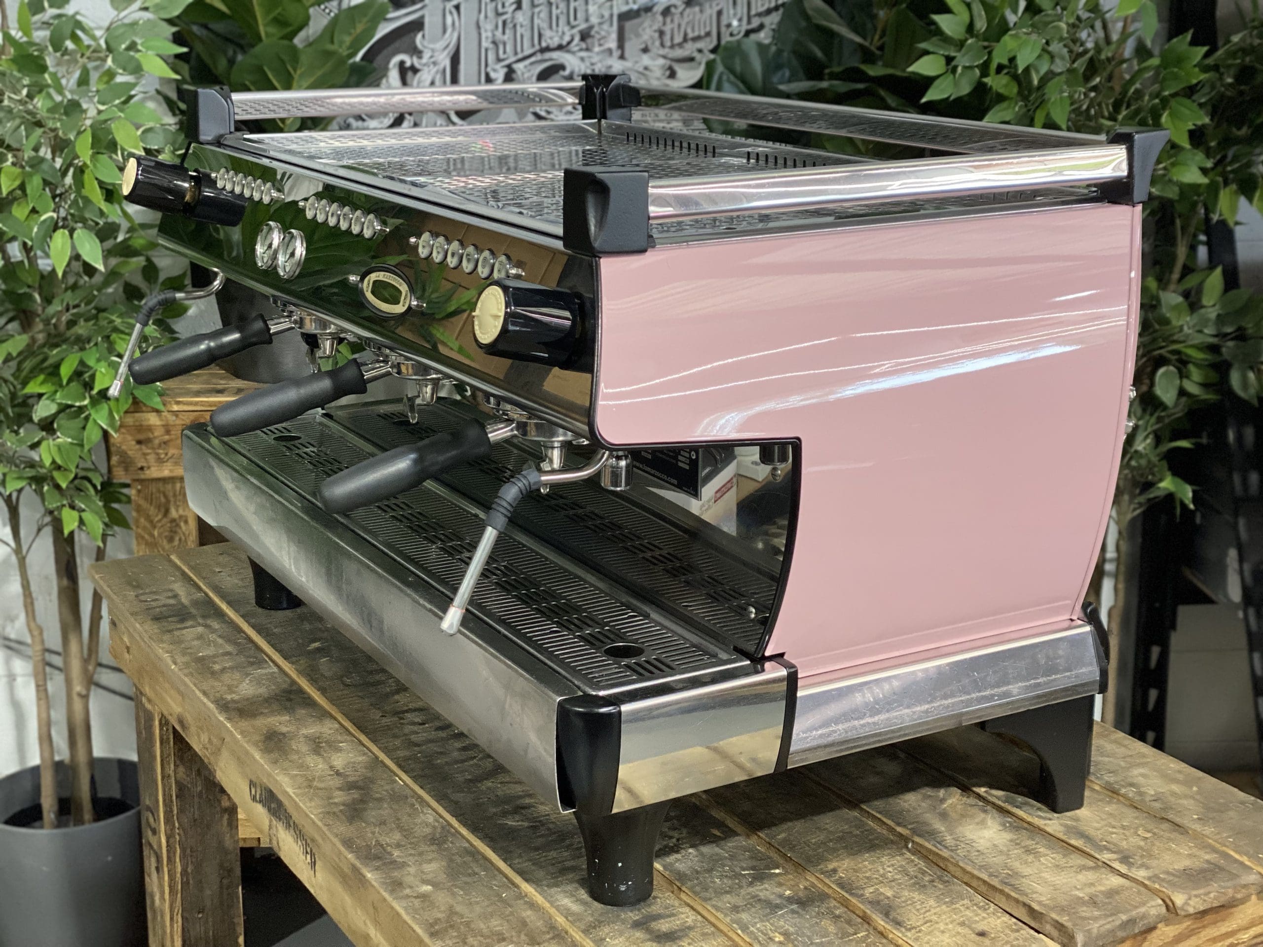 La Marzocco GB5 - 3 Group Commercial Espresso Machine - Pink
