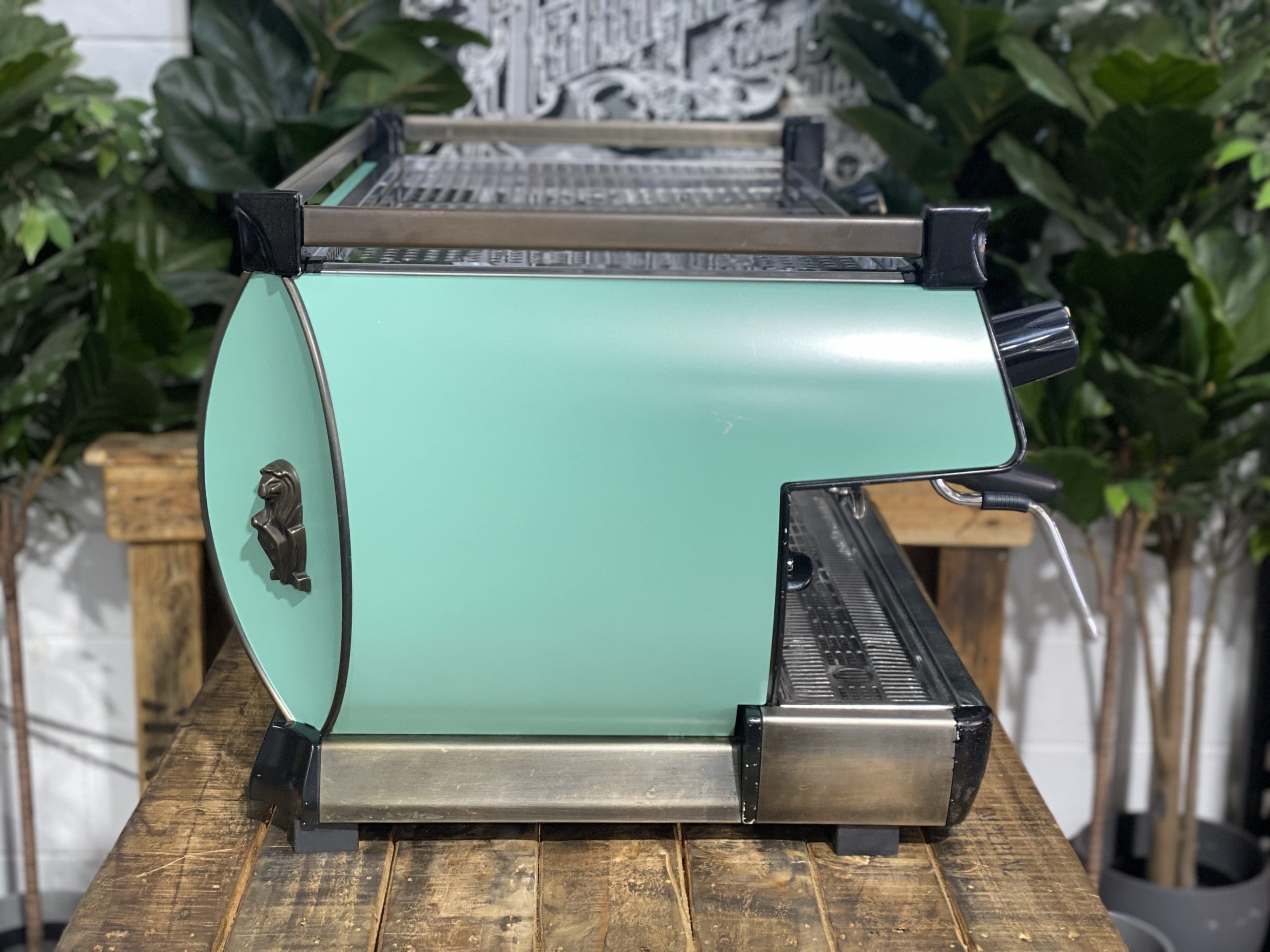 La Marzocco GB5 3 Group Duck Egg Blue Espresso Coffee Machine - 35713