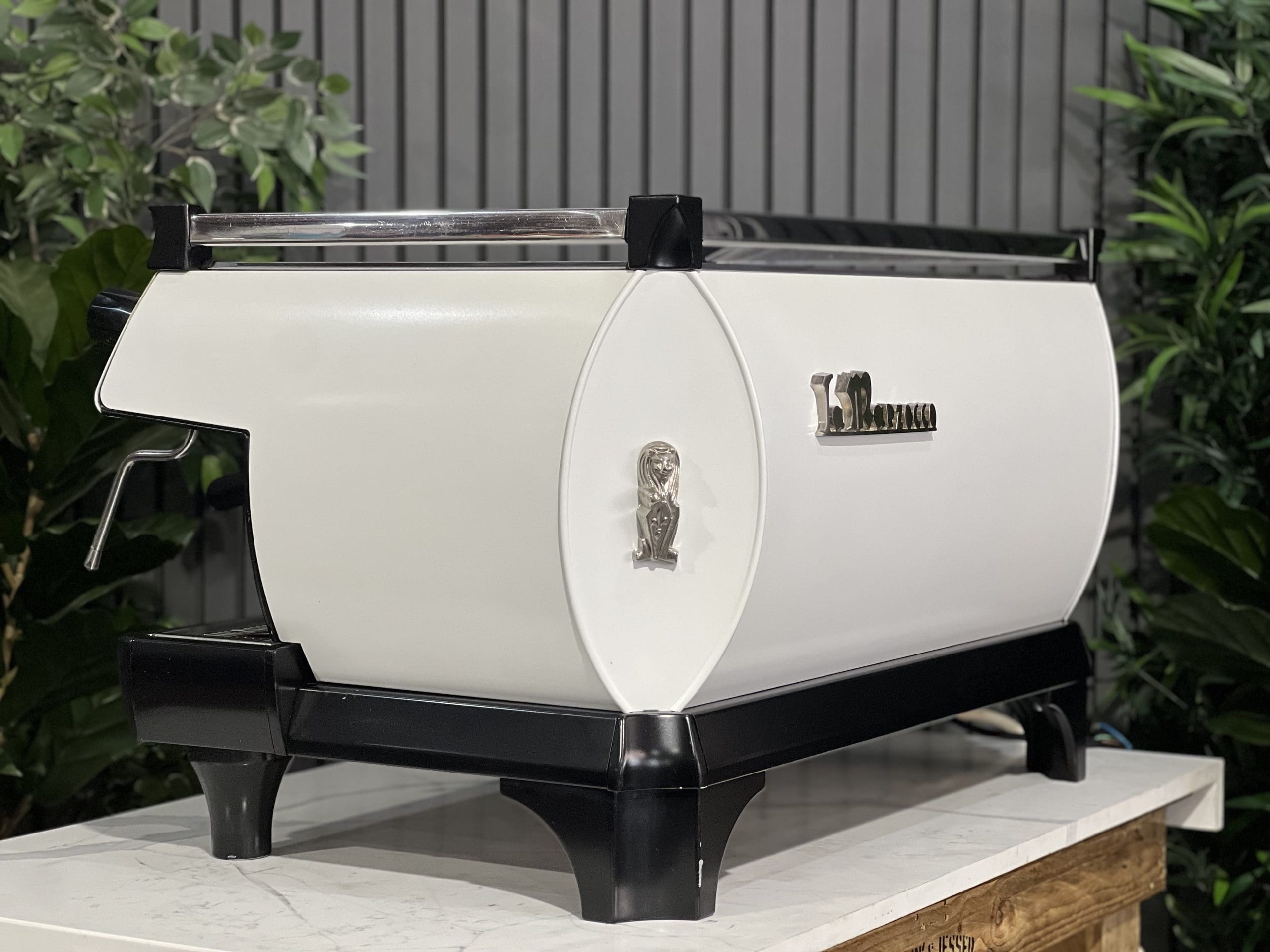 La Marzocco GB5 3 Group High Feet Full White - 38434