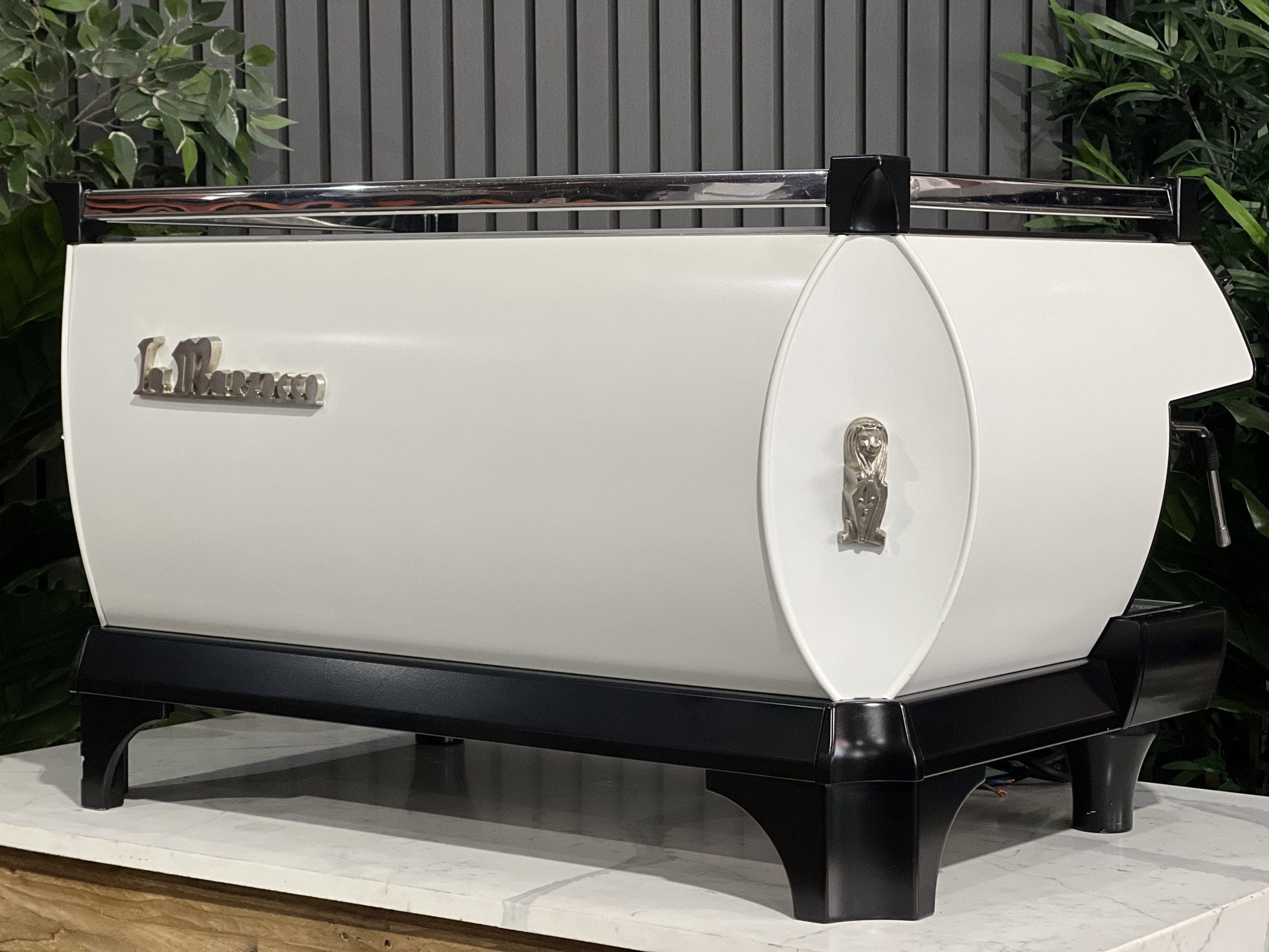 La Marzocco GB5 3 Group High Feet Full White - 38434