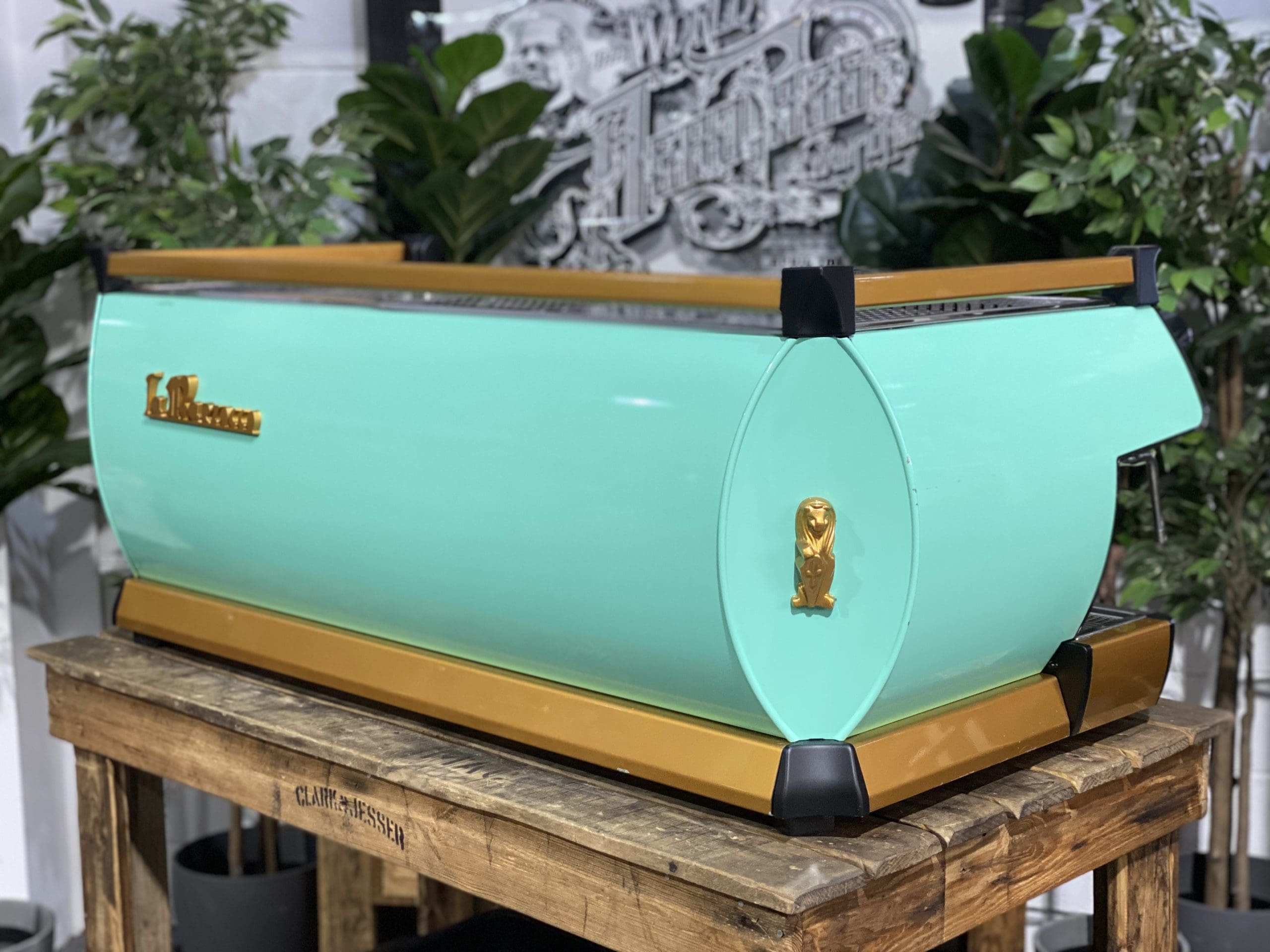 La Marzocco GB5 4 Group Green & Gold - 31281