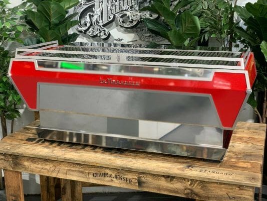 La Marzocco KB90 - 3 Group Commercial Espresso Machine - Red