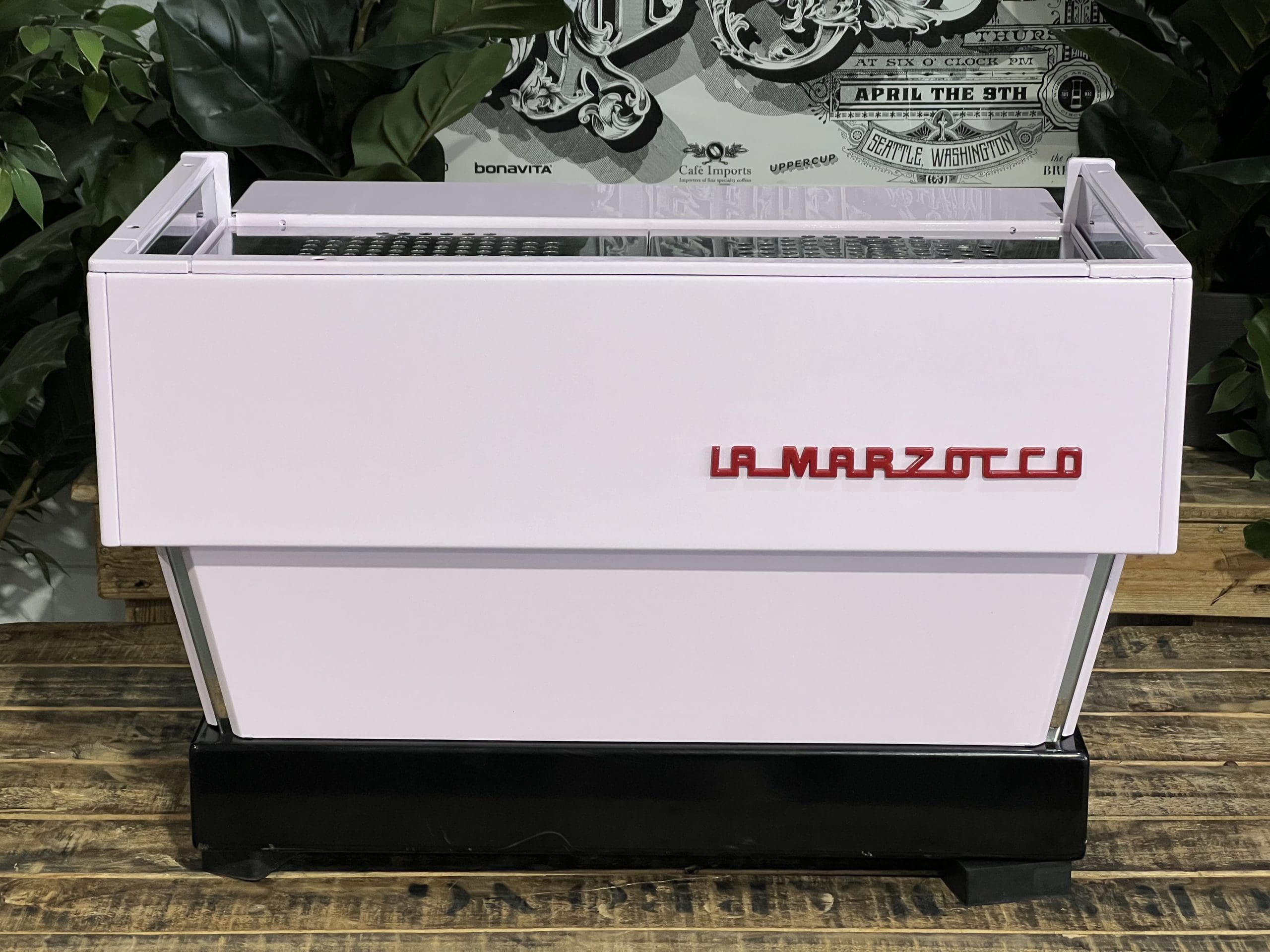 La Marzocco Linea Classic Feather Boa - 2 Group Commercial Espresso Machine - Pink