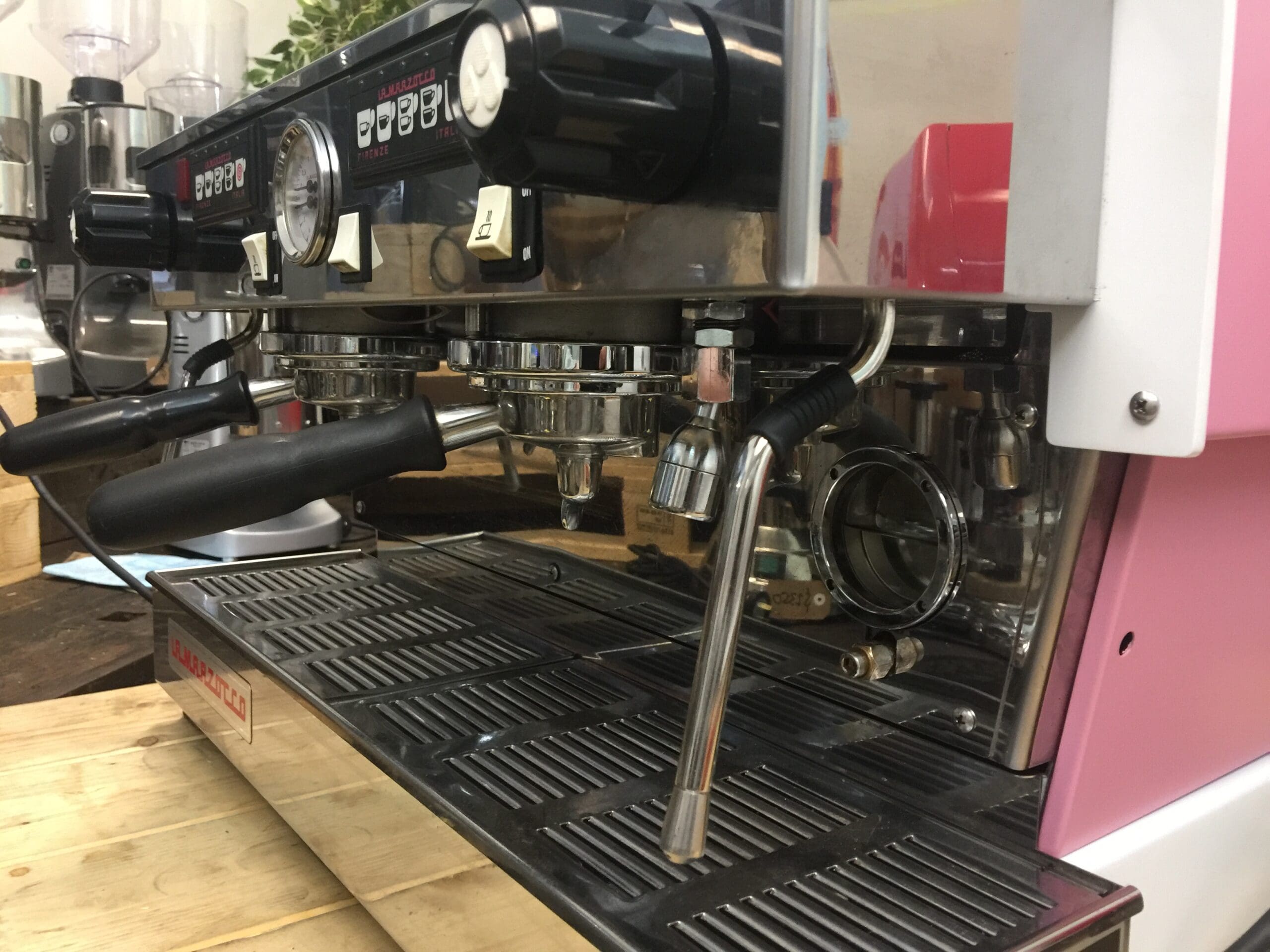 La Marzocco Linea Classic Gin - 2 Group Commercial Espresso Machine - Pink