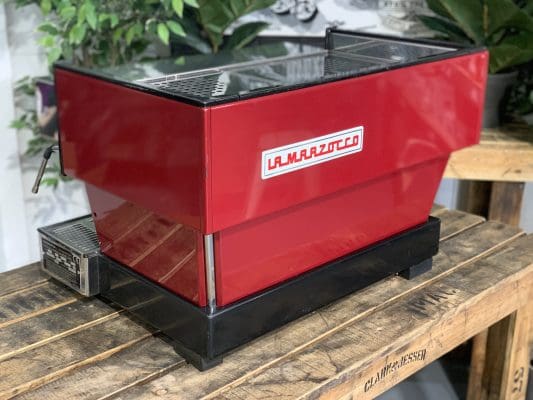 La Marzocco Linea 2 Group Dark Red w. Chrono TouchPads - 1746