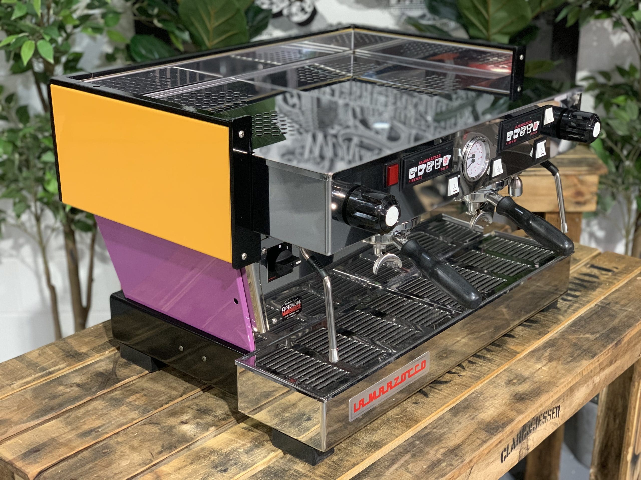 La Marzocco Linea 2 Group Orange & Purple - 518