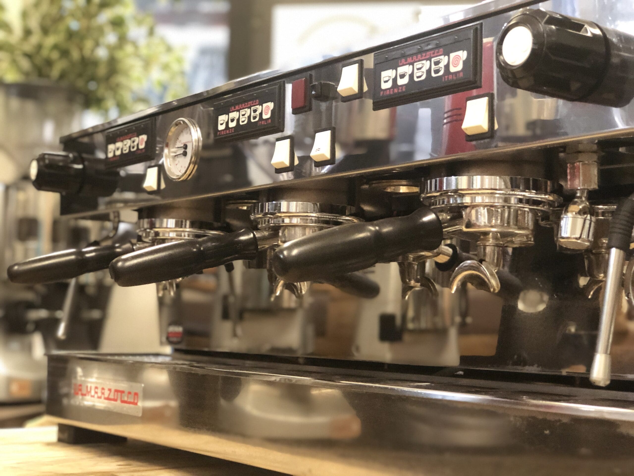 La Marzocco Linea Classic Baby - 3 Group Commercial Espresso Machine - Blue