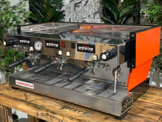 La Marzocco Linea - 3 Group Commercial Espresso Machine - Orange