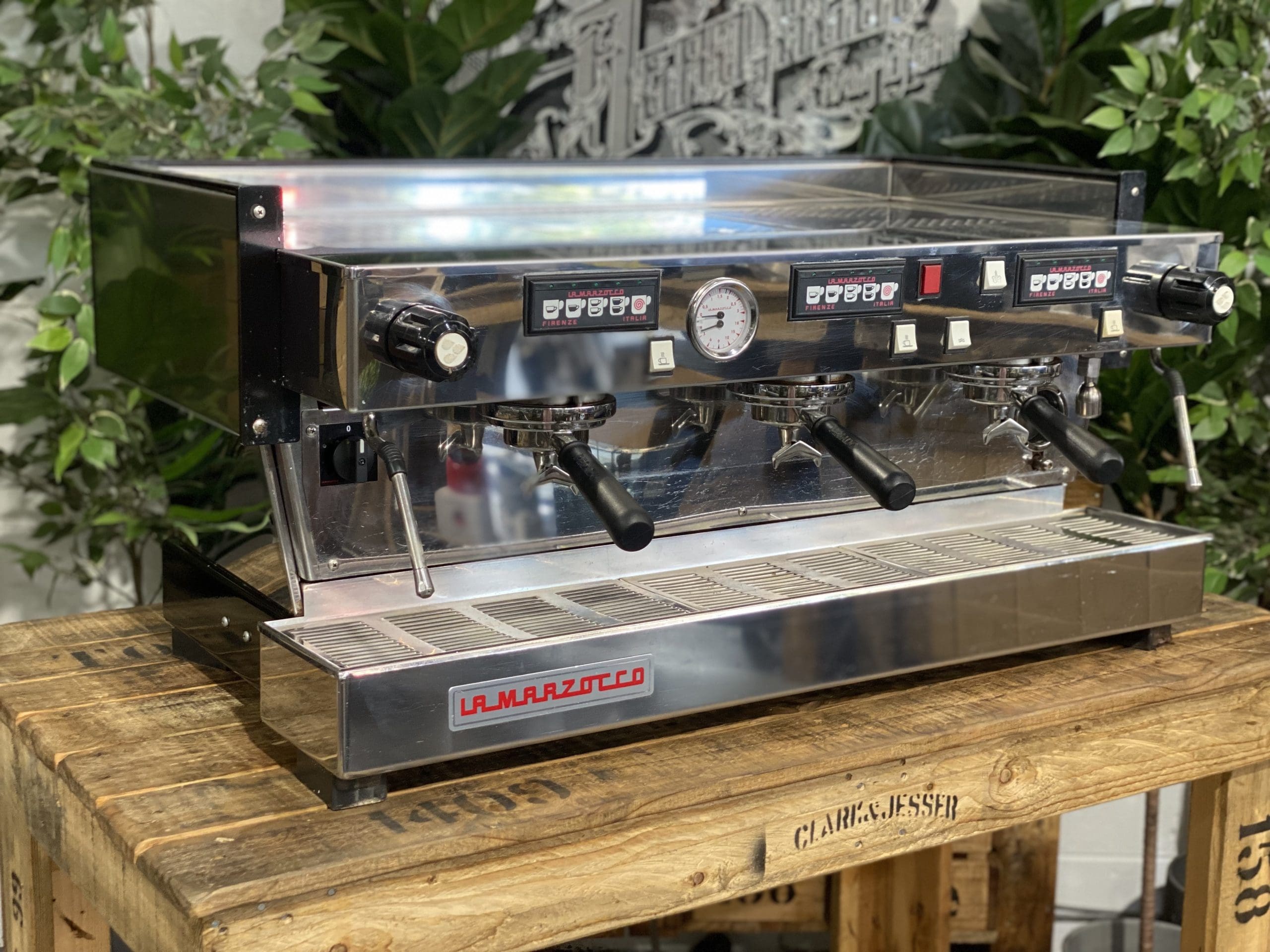 La Marzocco Linea Classic High Cup - 3 Group Commercial Espresso Machine - Stainless