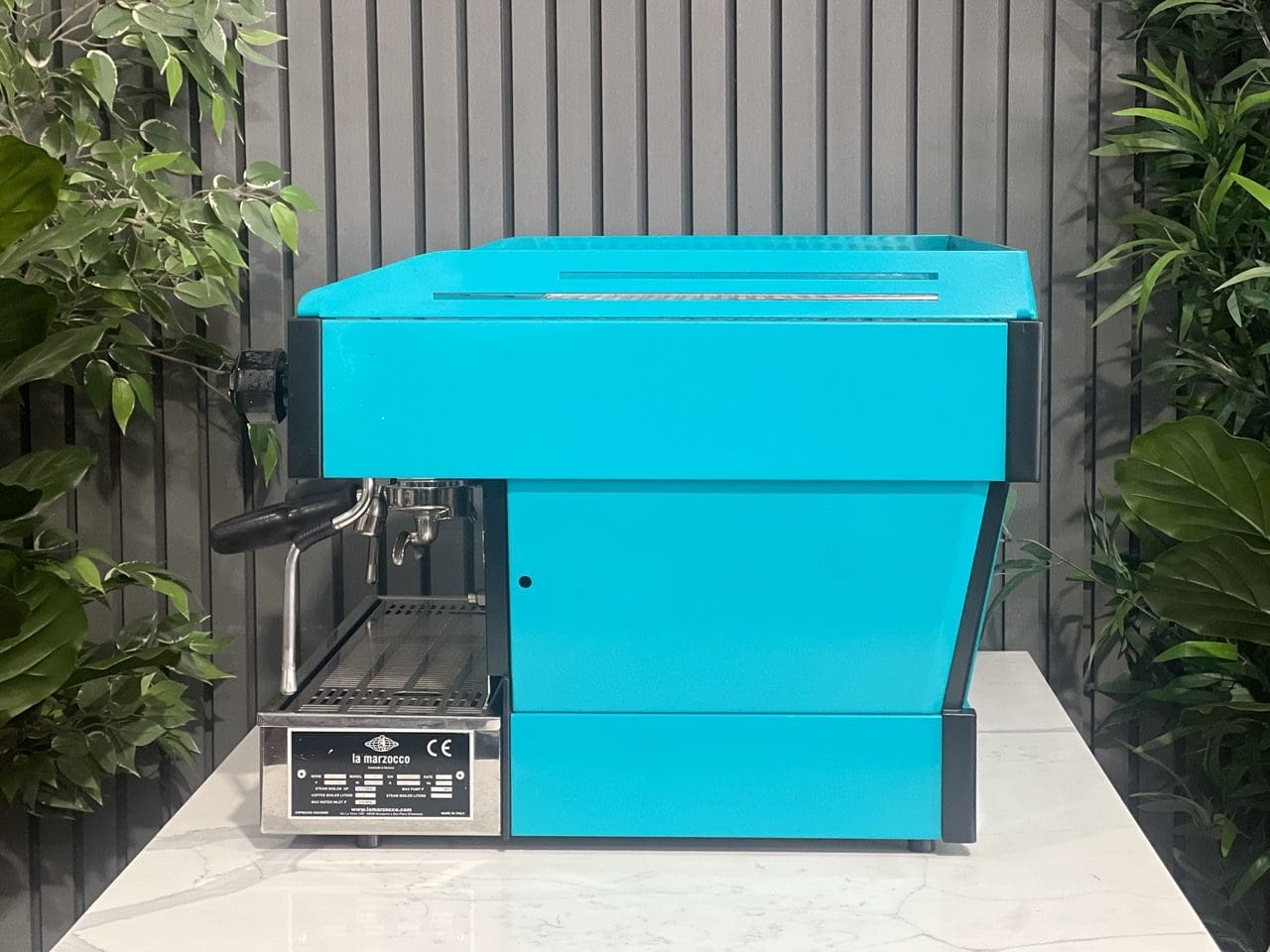 La Marzocco Linea PB 2 Group Dark Aqua Green Espresso Coffee Machine - 37517